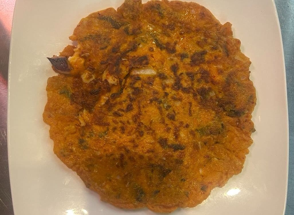 k-pancake(kimchi&seafood)