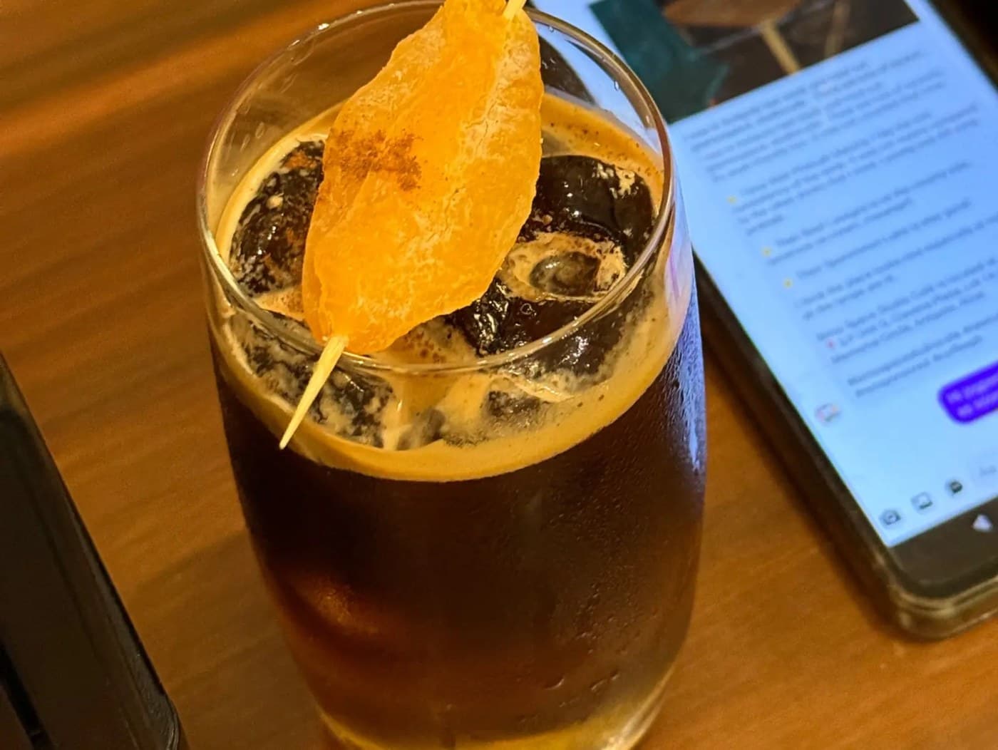 Iced Peach Tonic Espresso