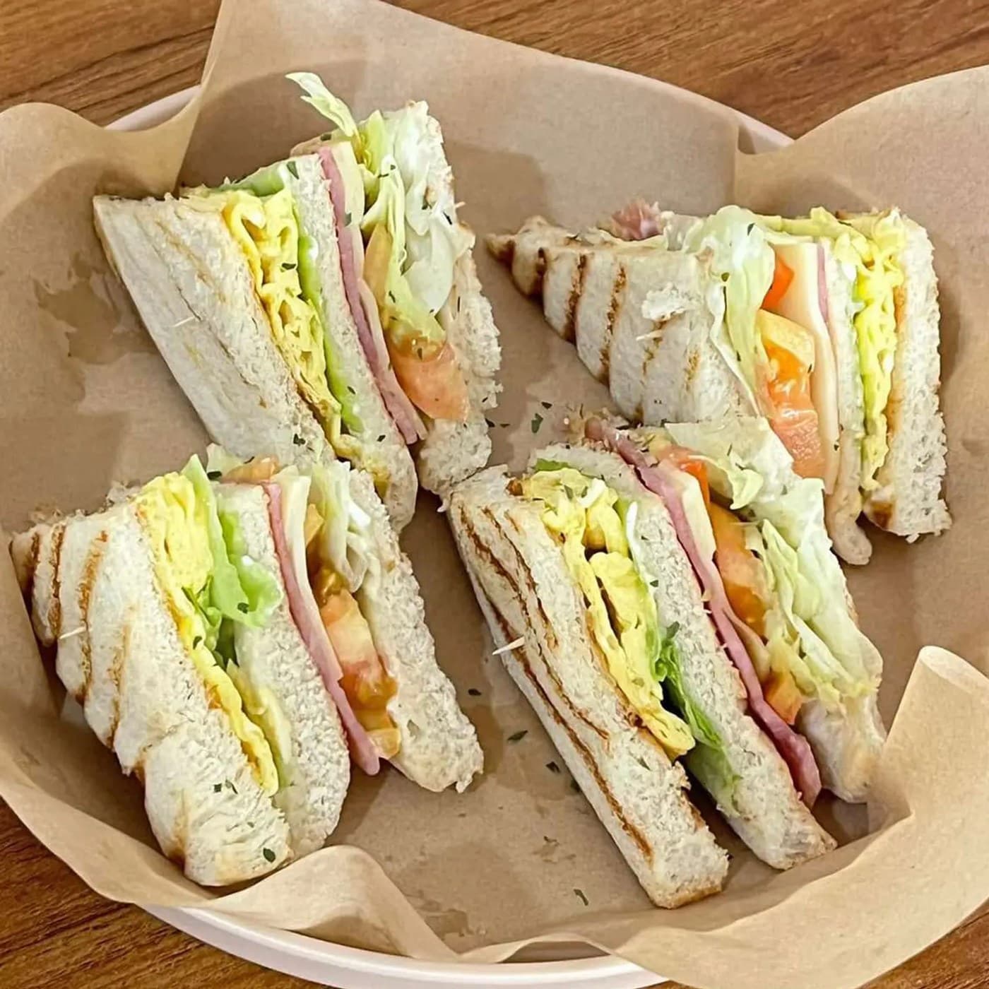Luncheon Egg & Cheese