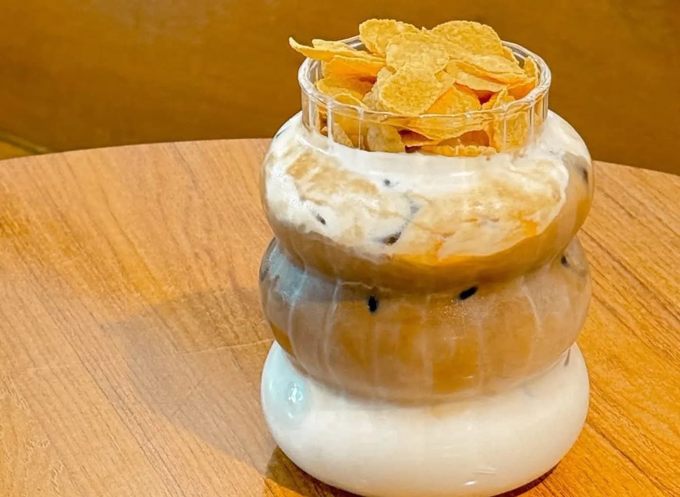 Iced Cereal Latte