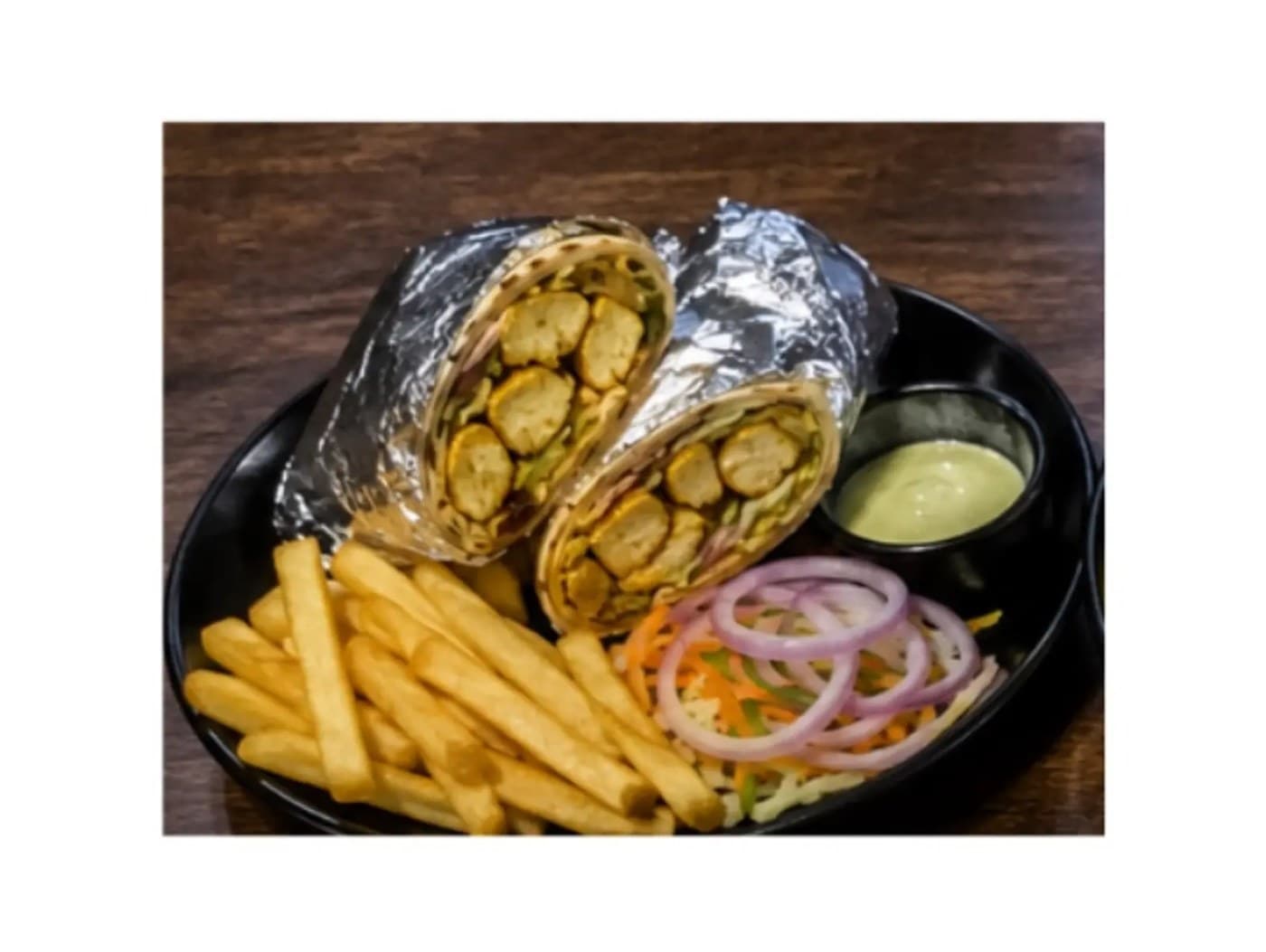 Paneer Shawarma Wrap