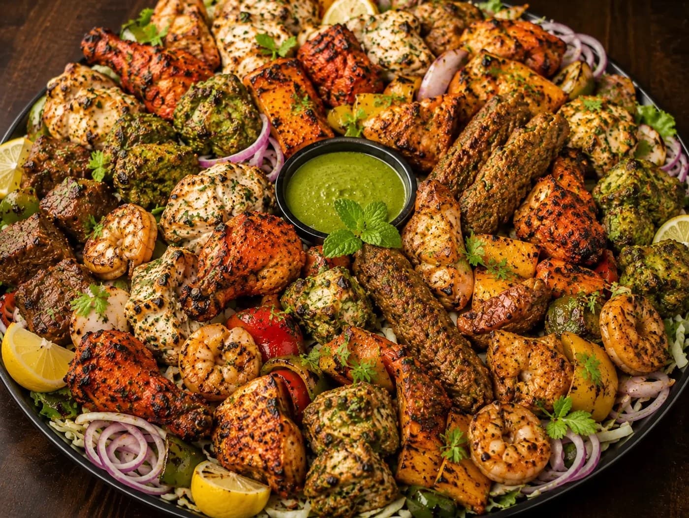 NON-VEG PLATTER - good for 5 person