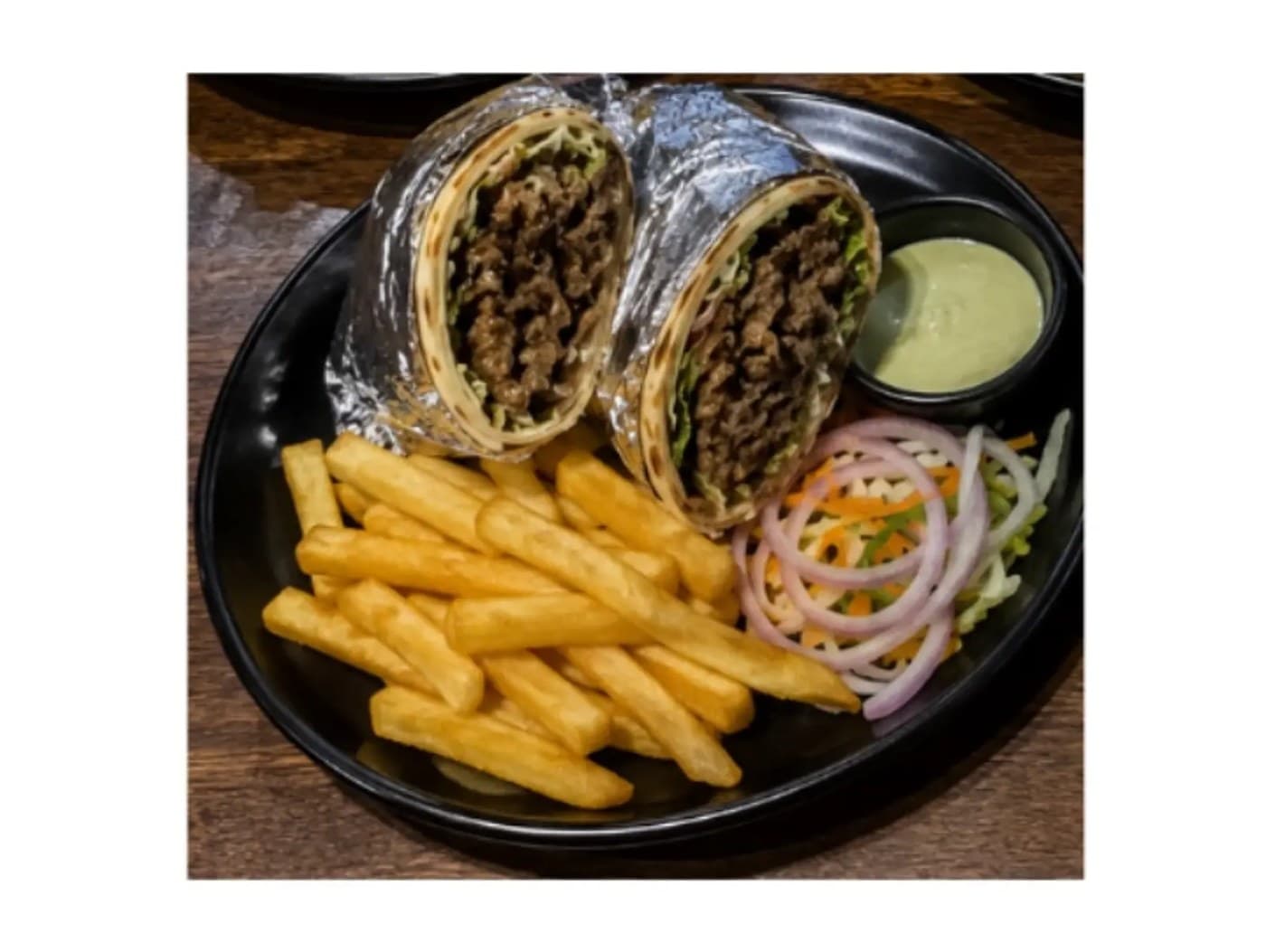 Mutton Shawarma Wrap
