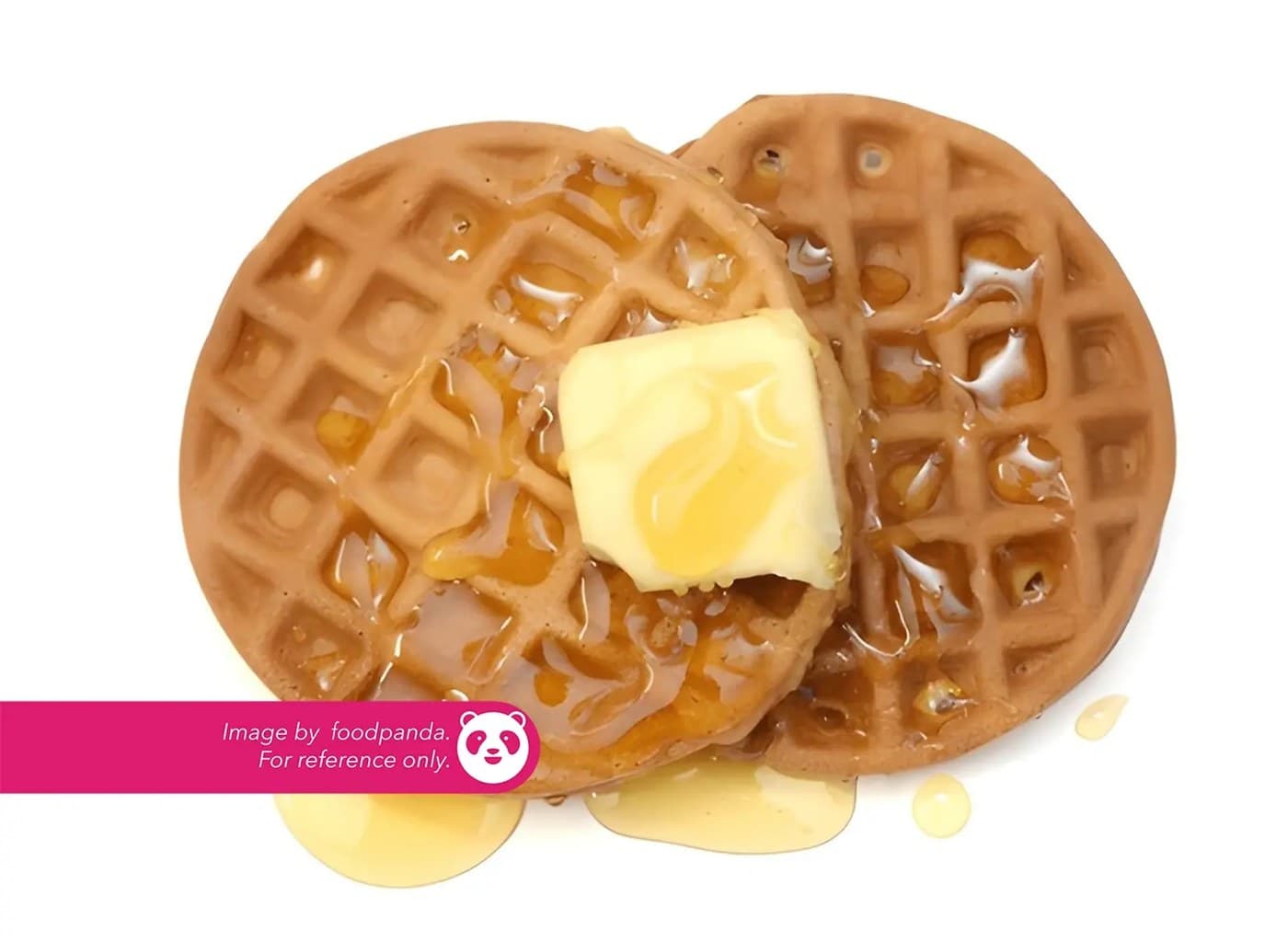 Waffle with Butter & Syrup