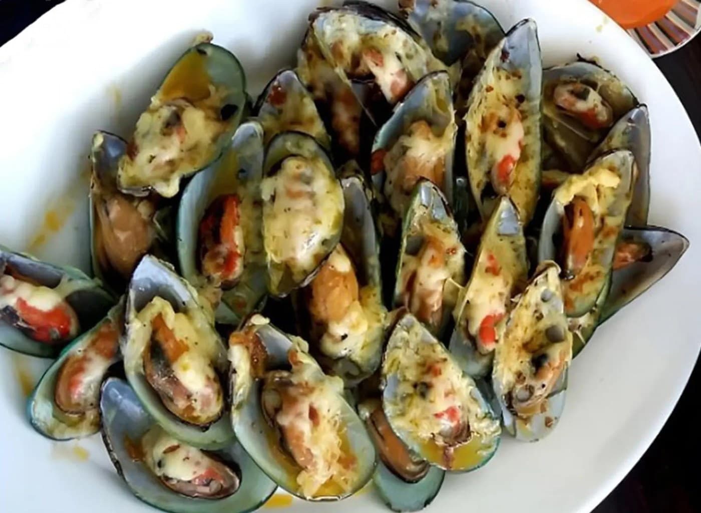 Baked Mussels