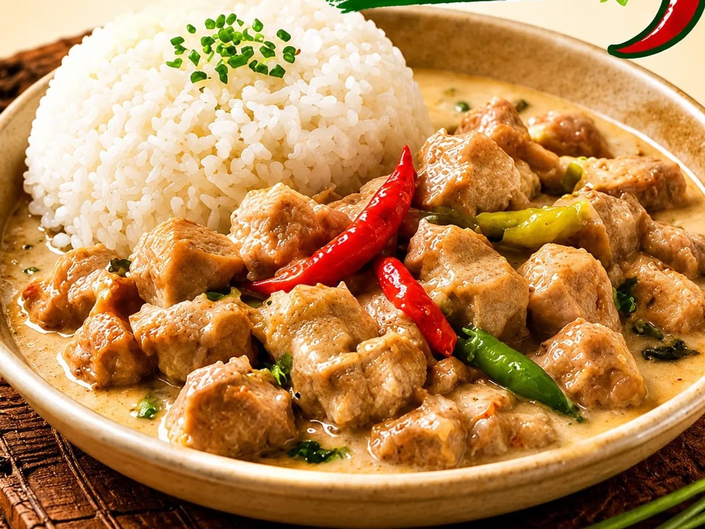 Bicol Express with Rice