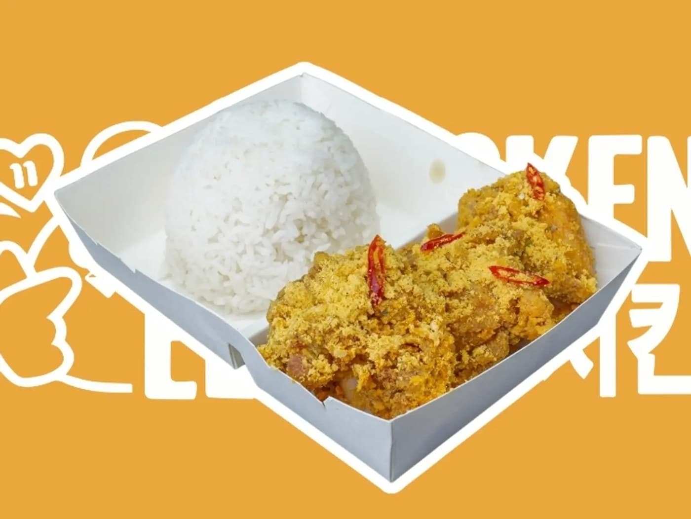 3pcs Boneless Chicken with Rice