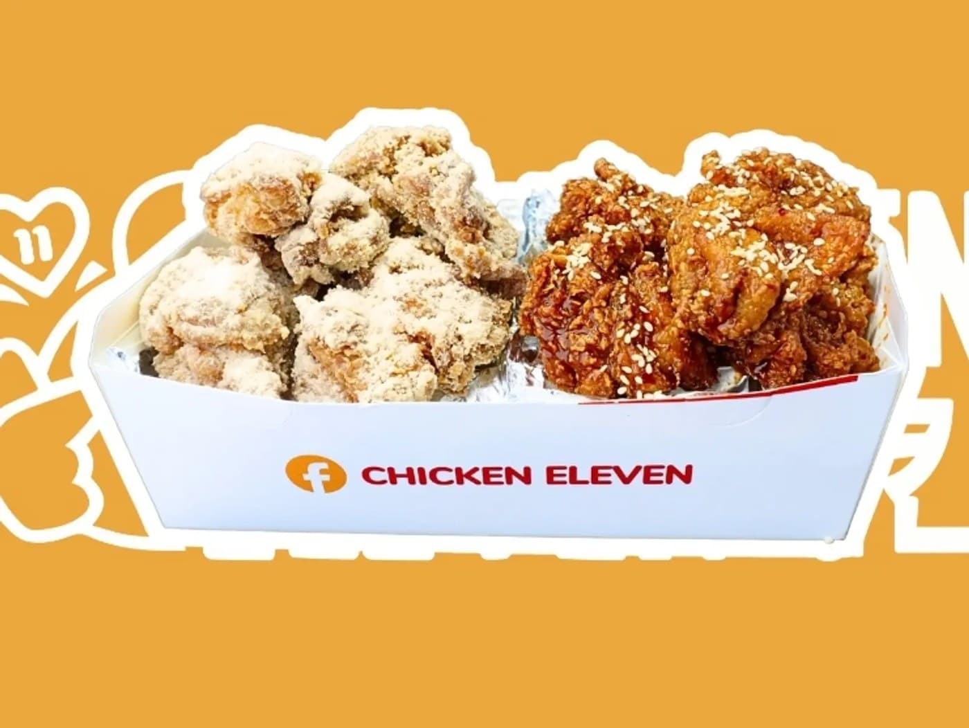 Half & Half - 14pcs Boneless Chicken