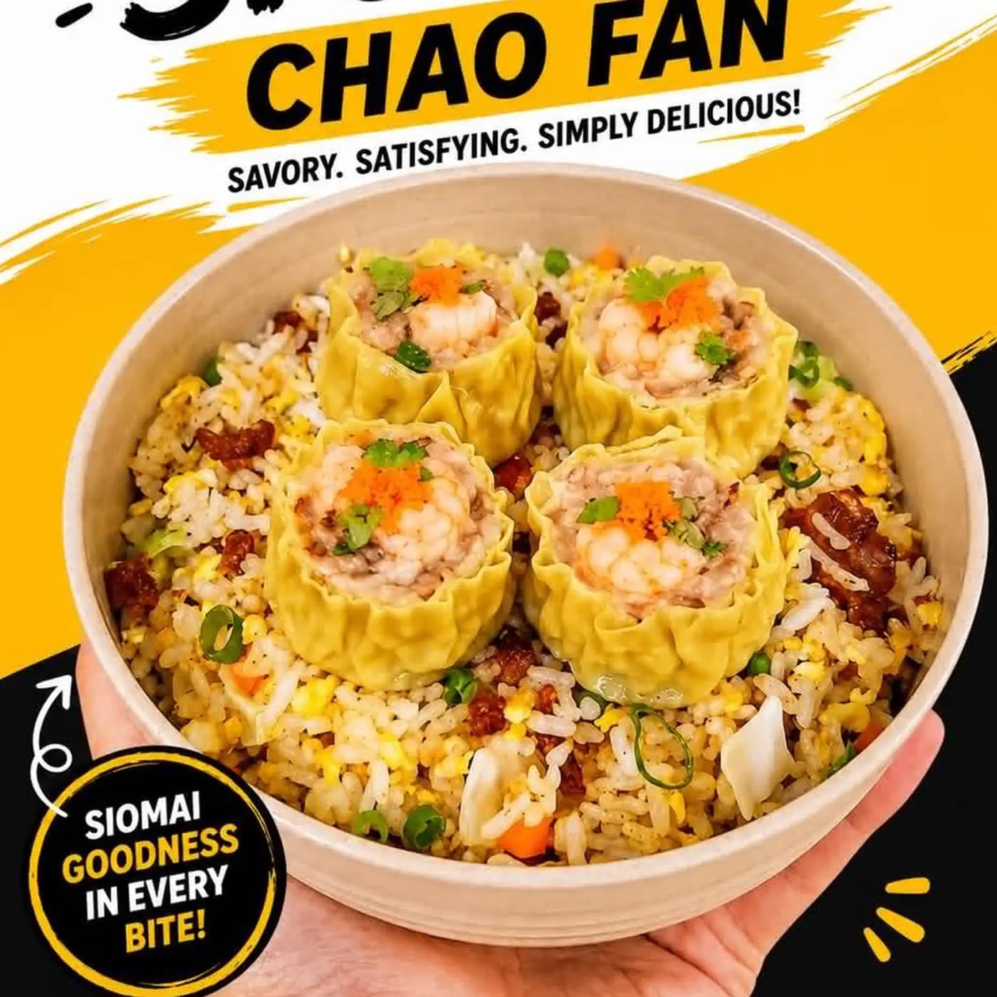 Pork Siomai Chao Fan