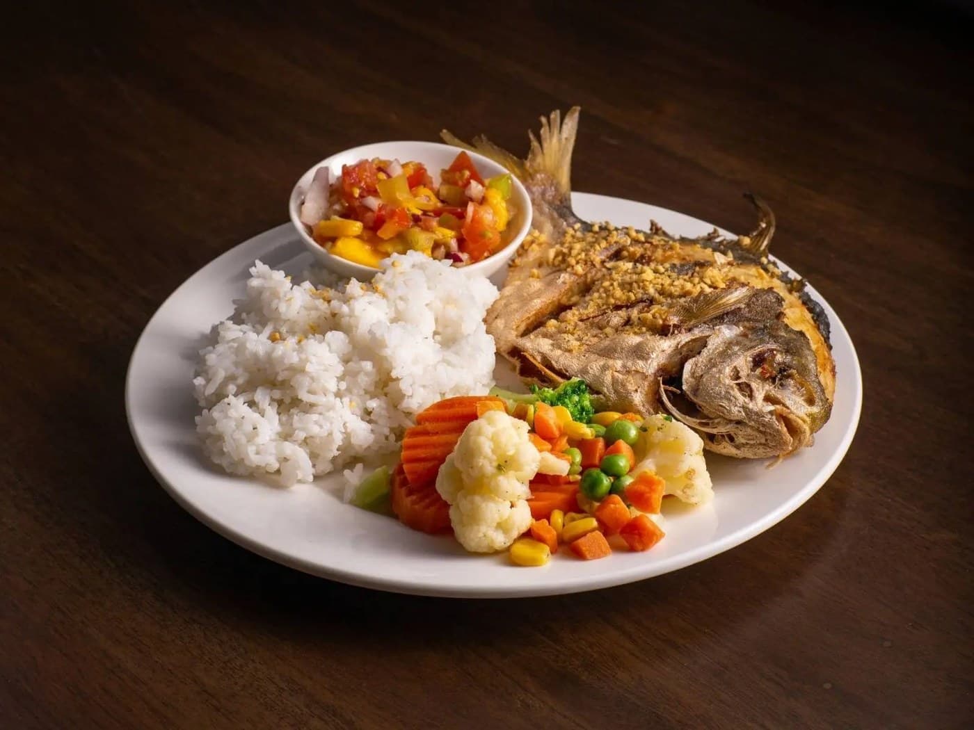 Fried Pampano