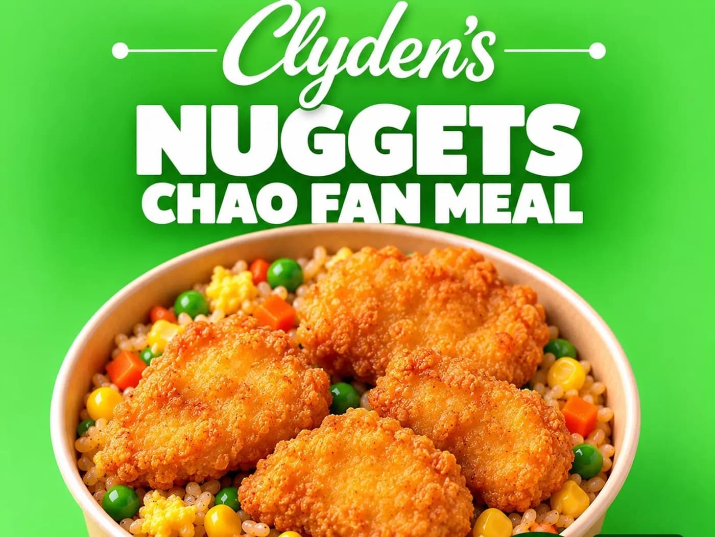 Nuggets with chao fan
