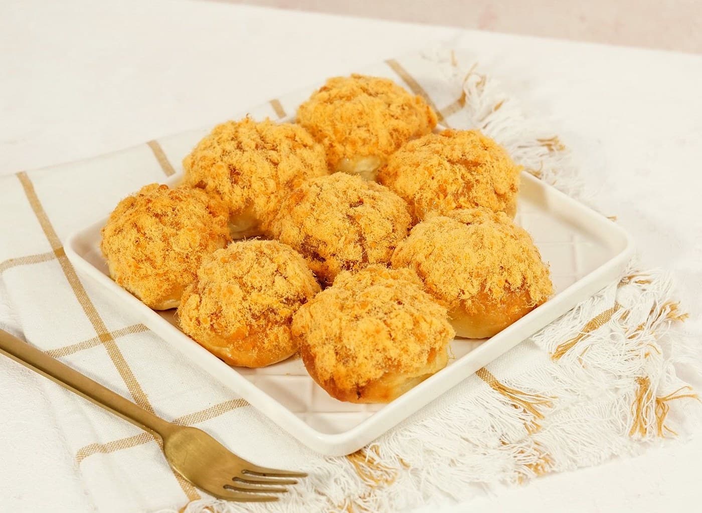 Savory Pork Floss Bites