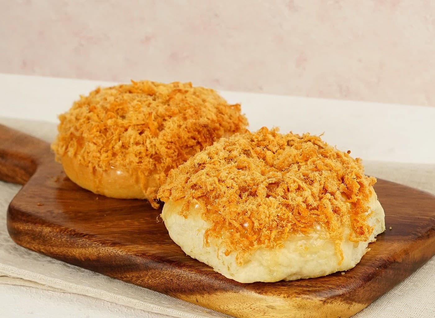 Savory Spicy Pork Floss Bun