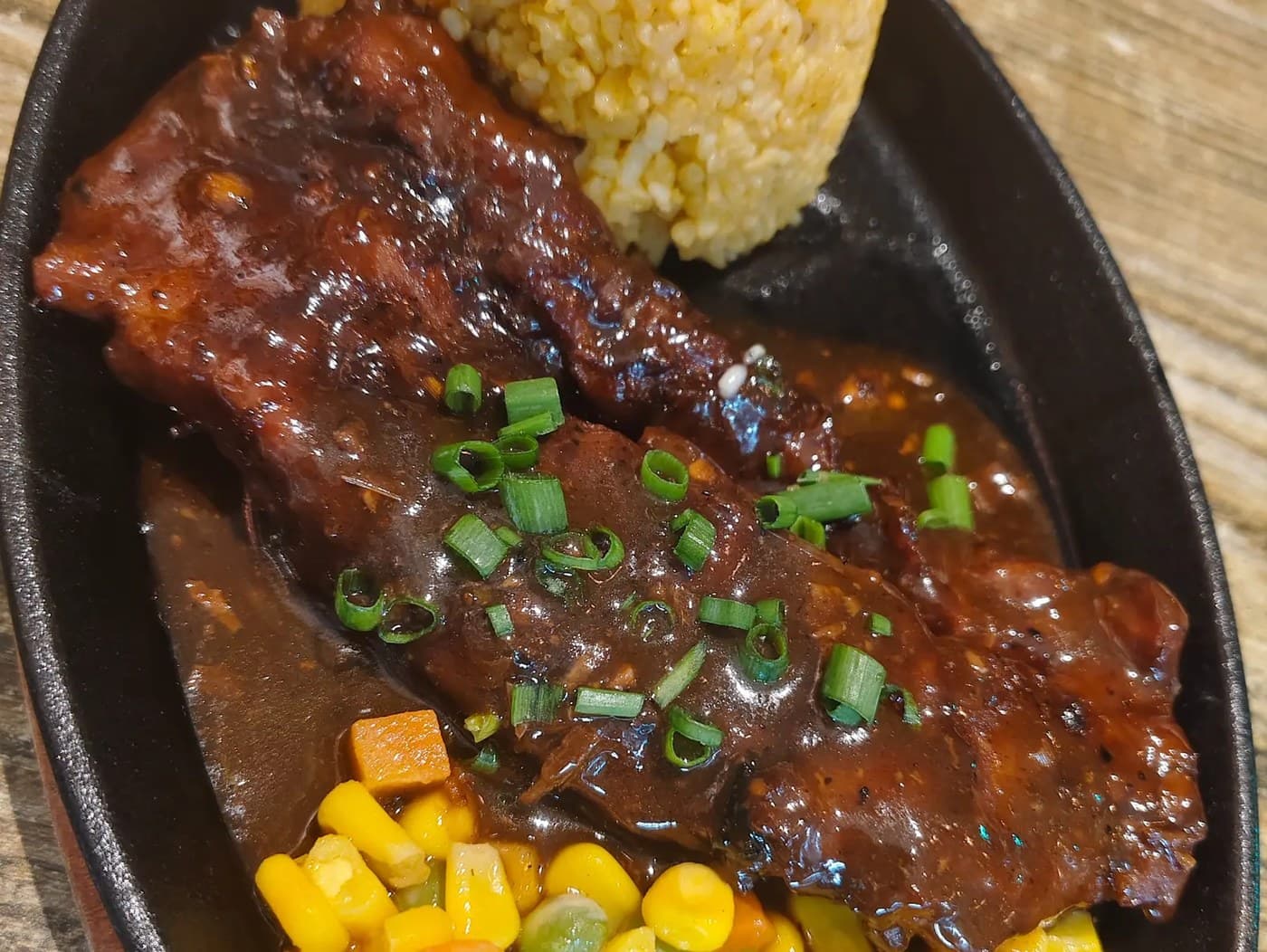 Baby Back Ribs Java Rice