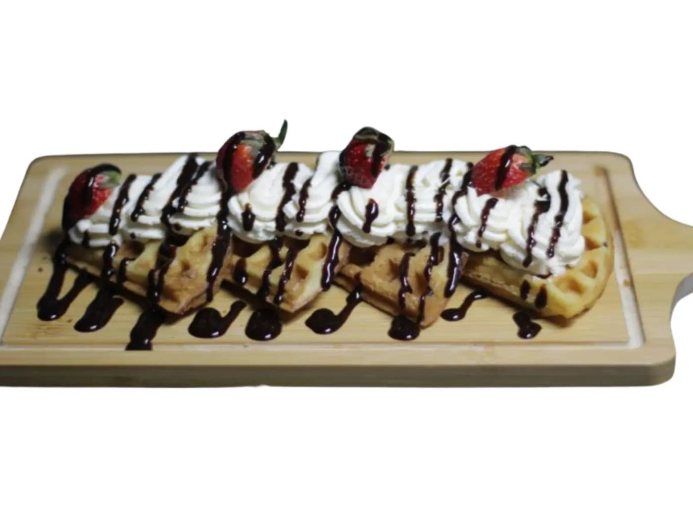 Strawberry Chocolate Waffle