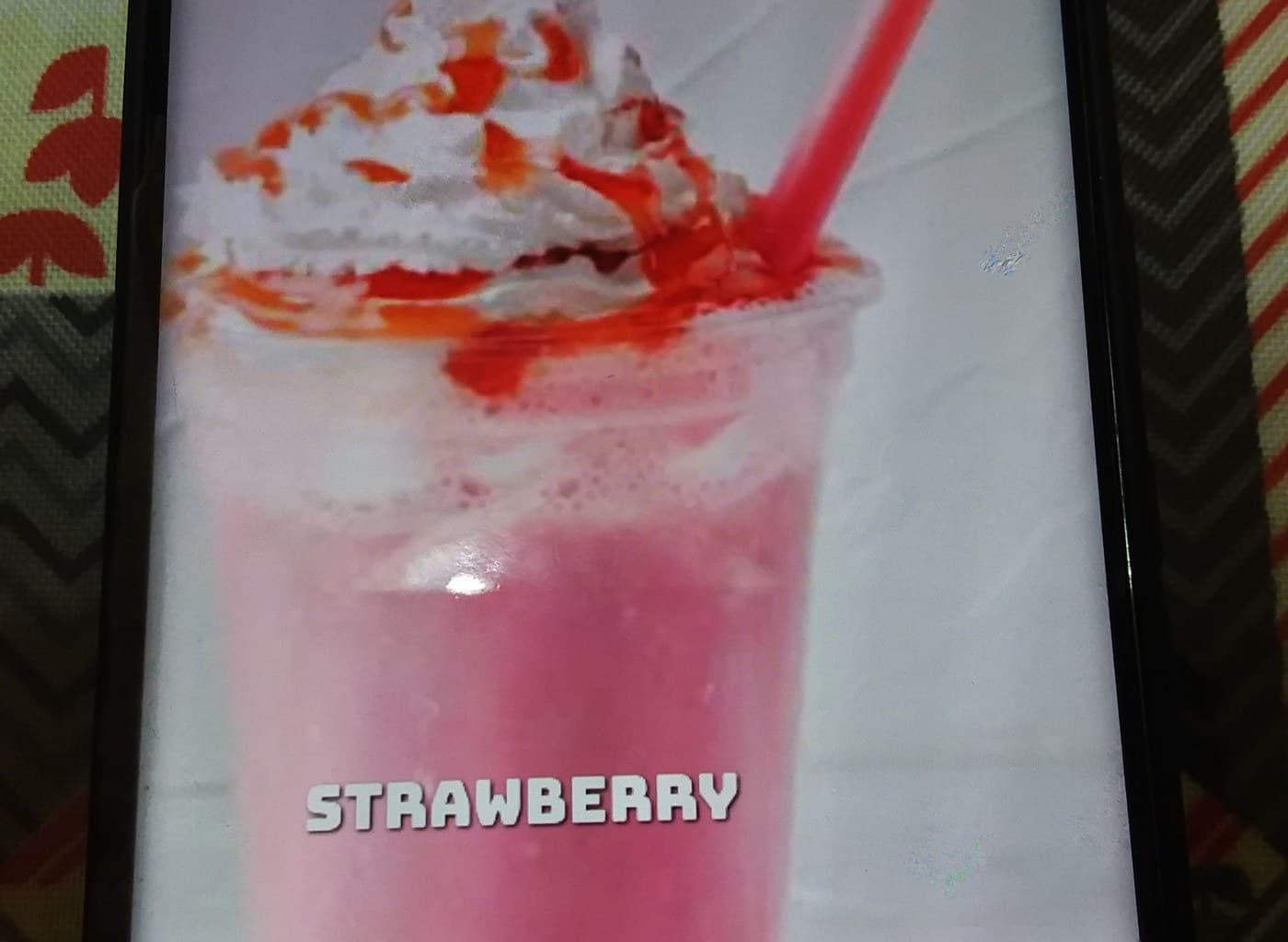 Strawberry Frappe