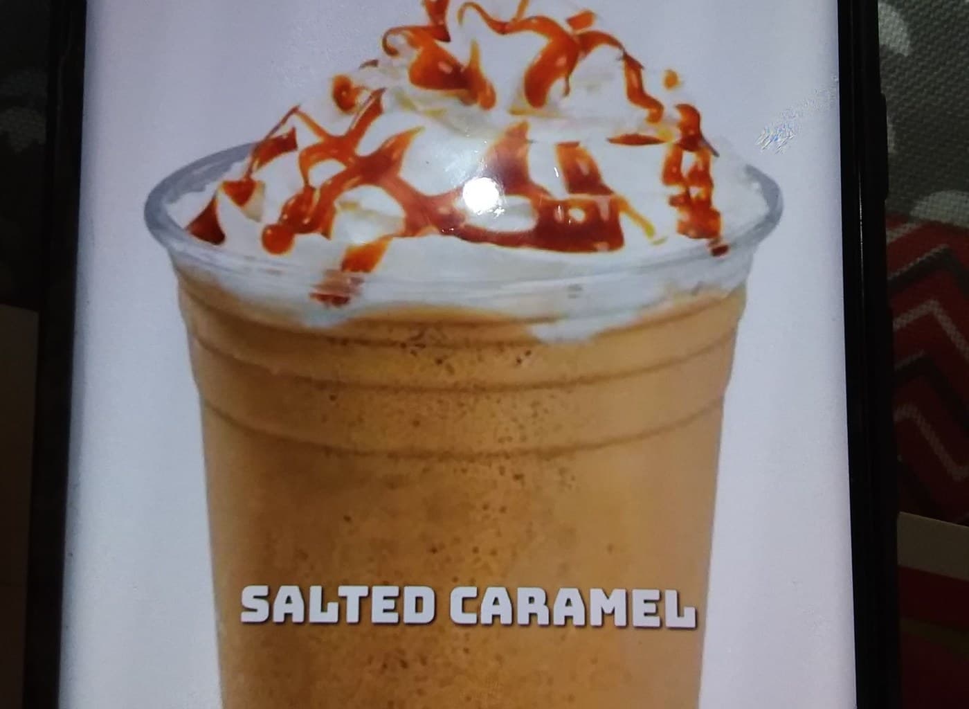Salted Caramel Frappe