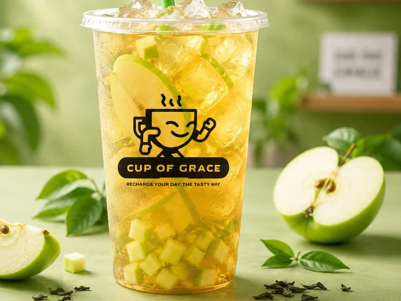 Green apple  Fruittea