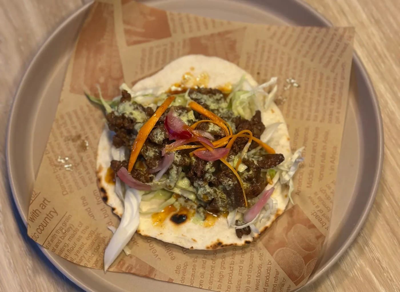 Beef Kebab Wrap