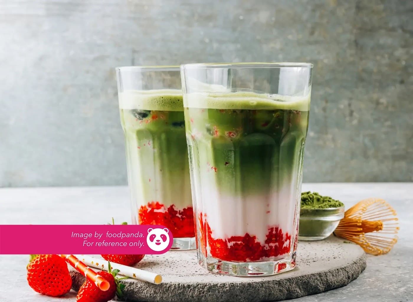 Strawberry Matcha