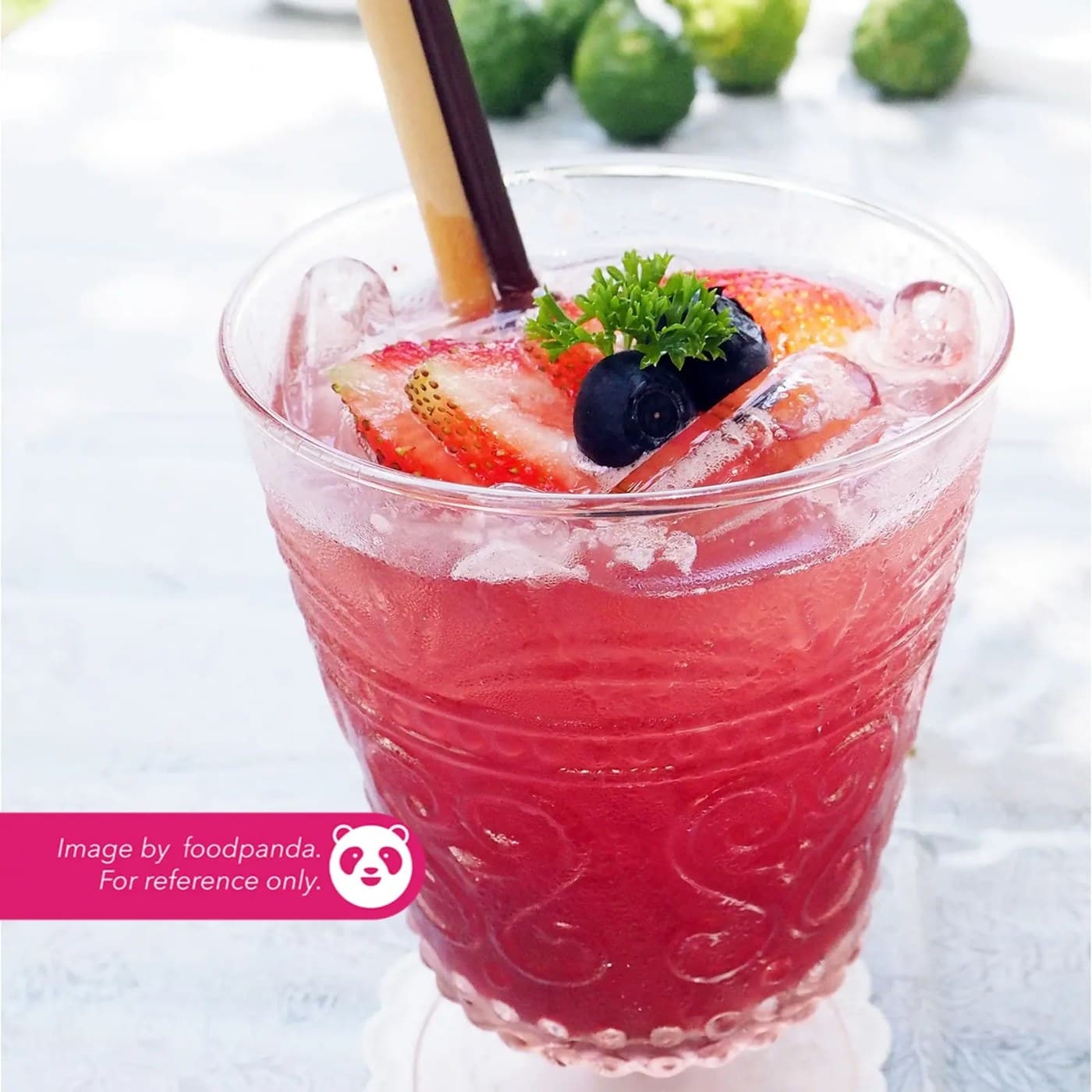 Double Berry Fruit Soda
