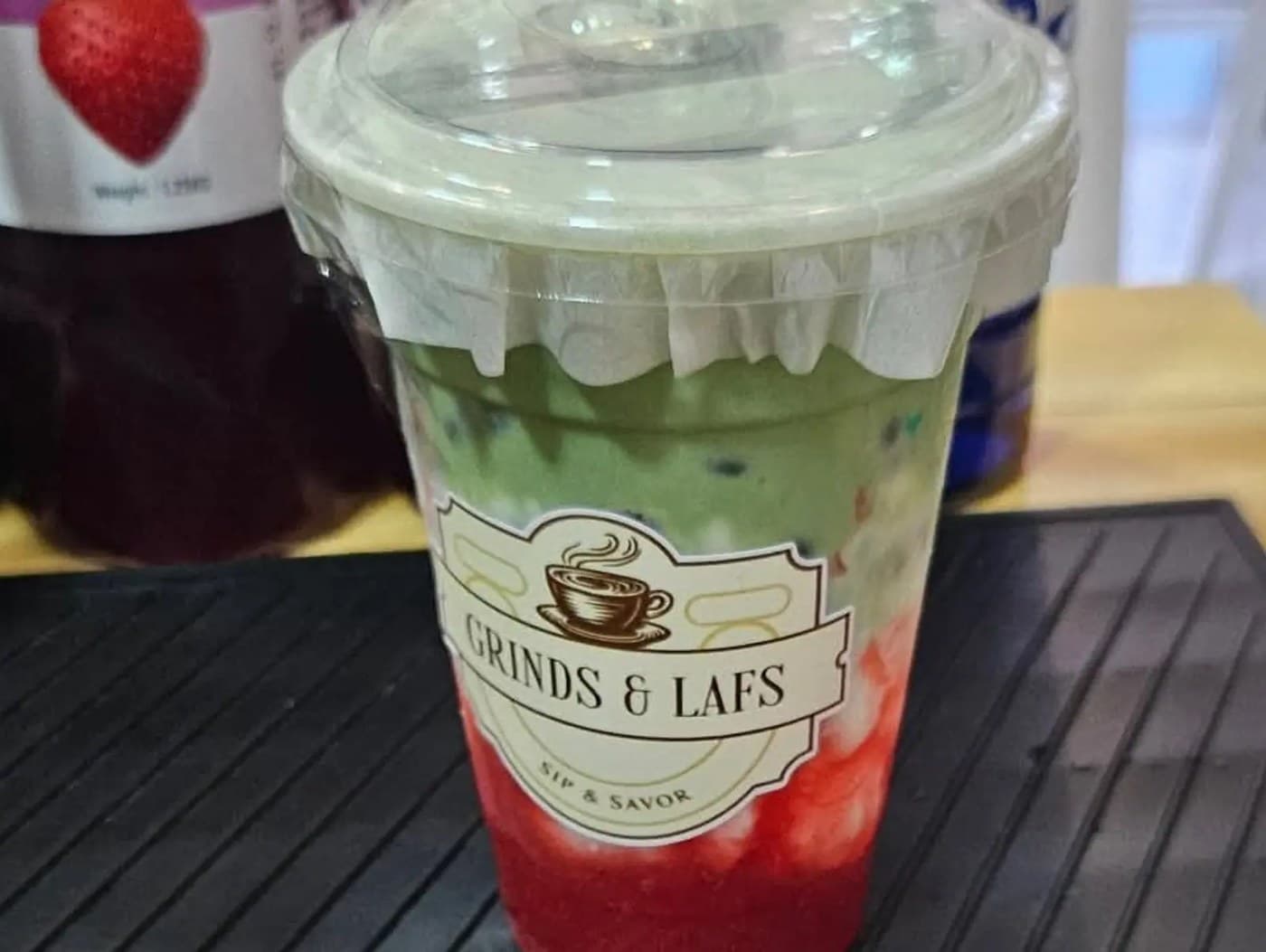 Matcha Pink Latte