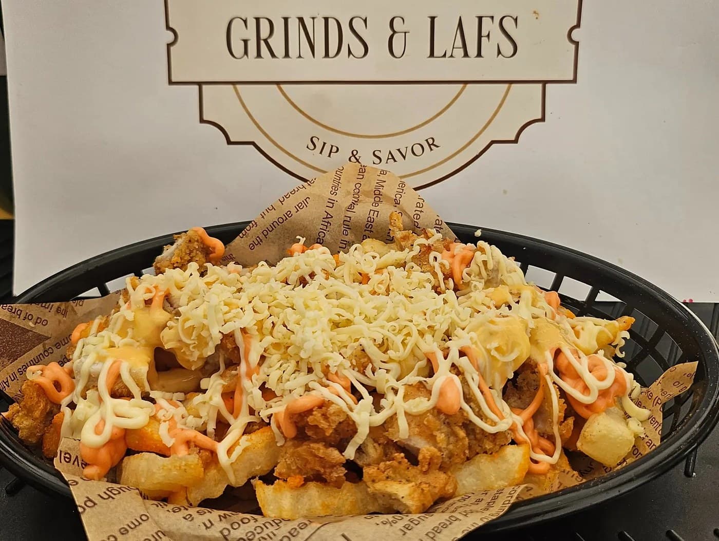 Cheesy Chicken Fries Overload