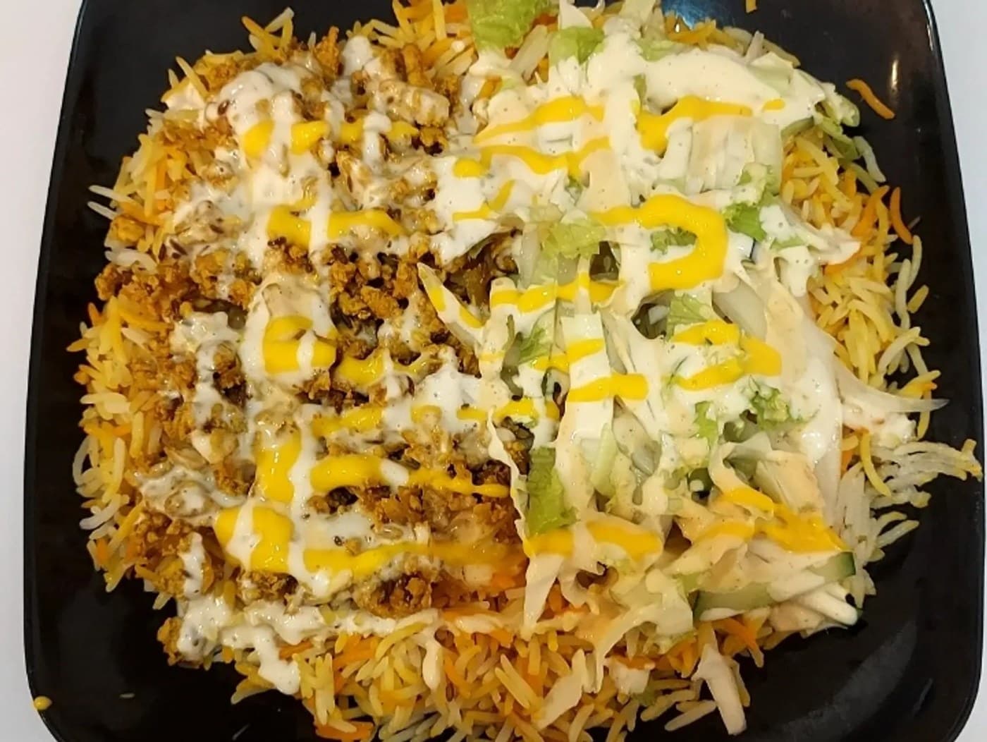Rice Chicken Shawarma