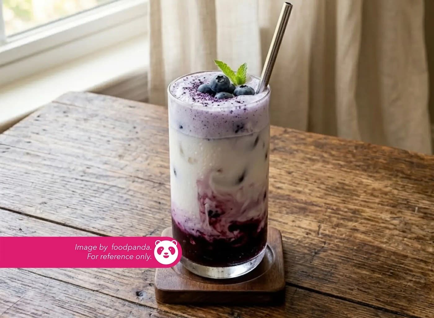 Blueberry Latte Non-coffee