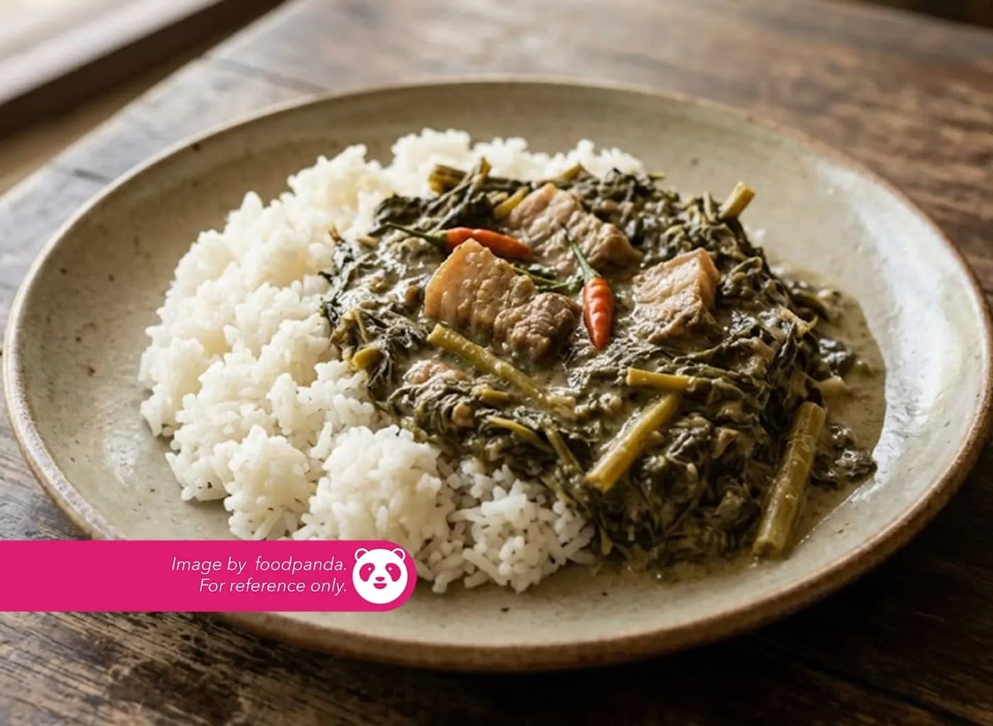 Laing with Rice