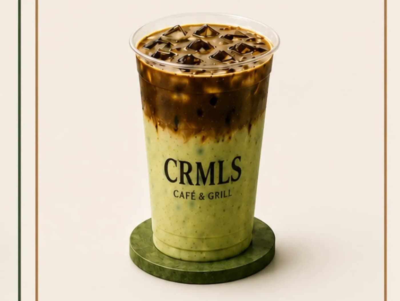 Dirty Pistachio Latte