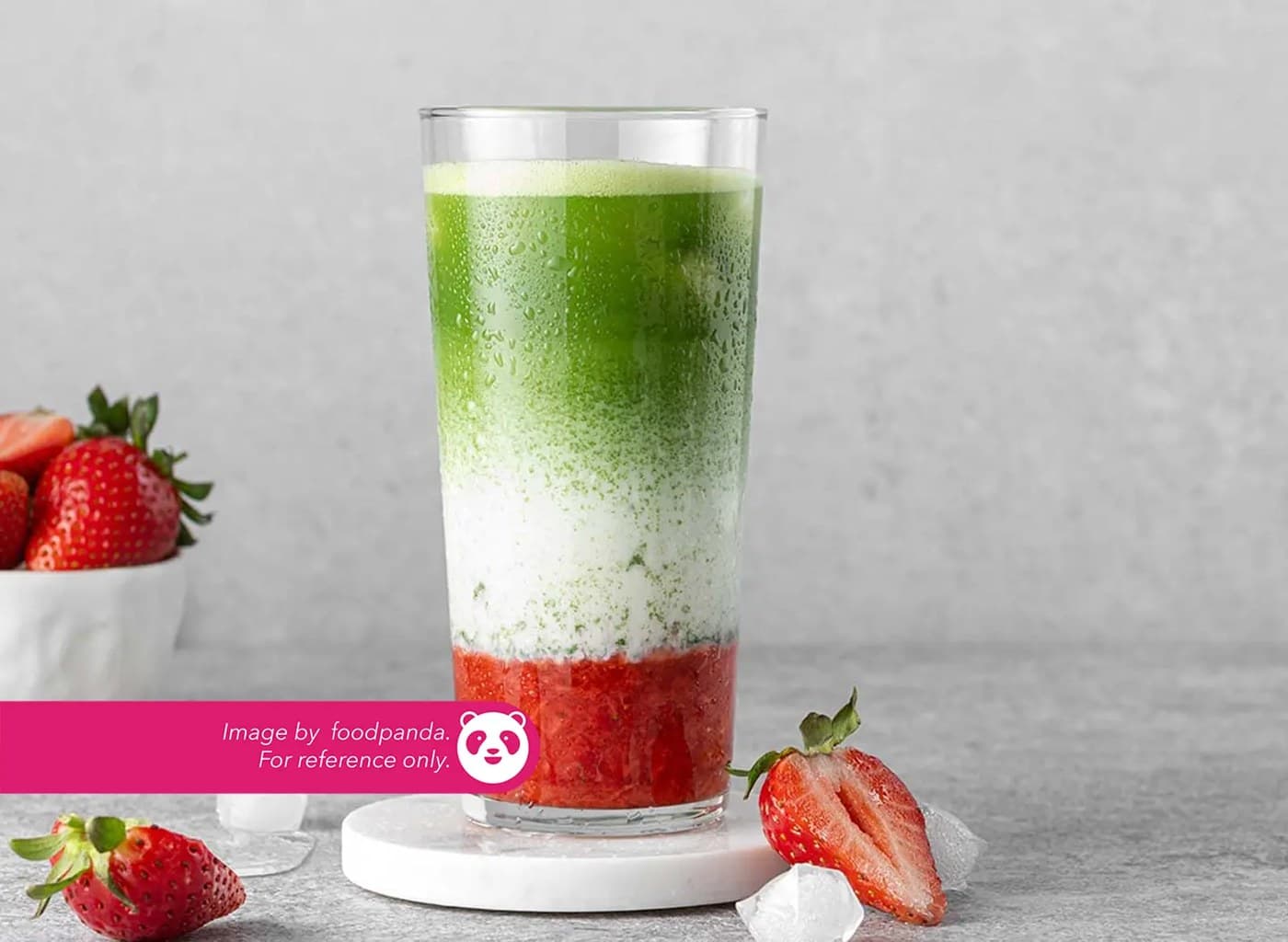 Strawberry Matcha 16oz