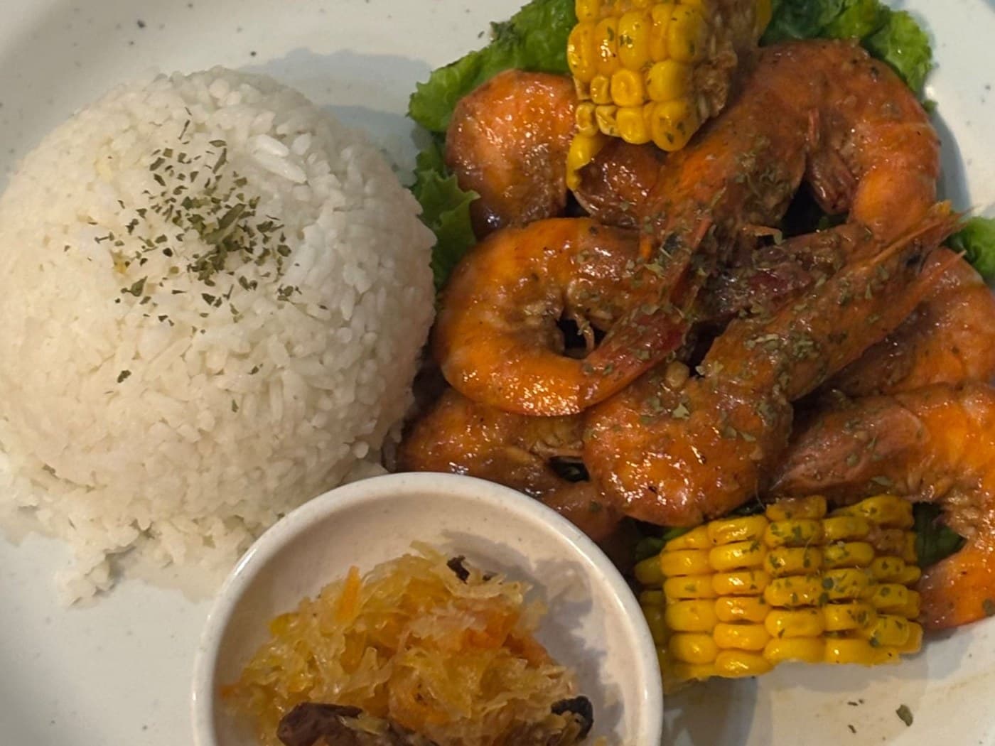 Buttered Garlic Shrimp