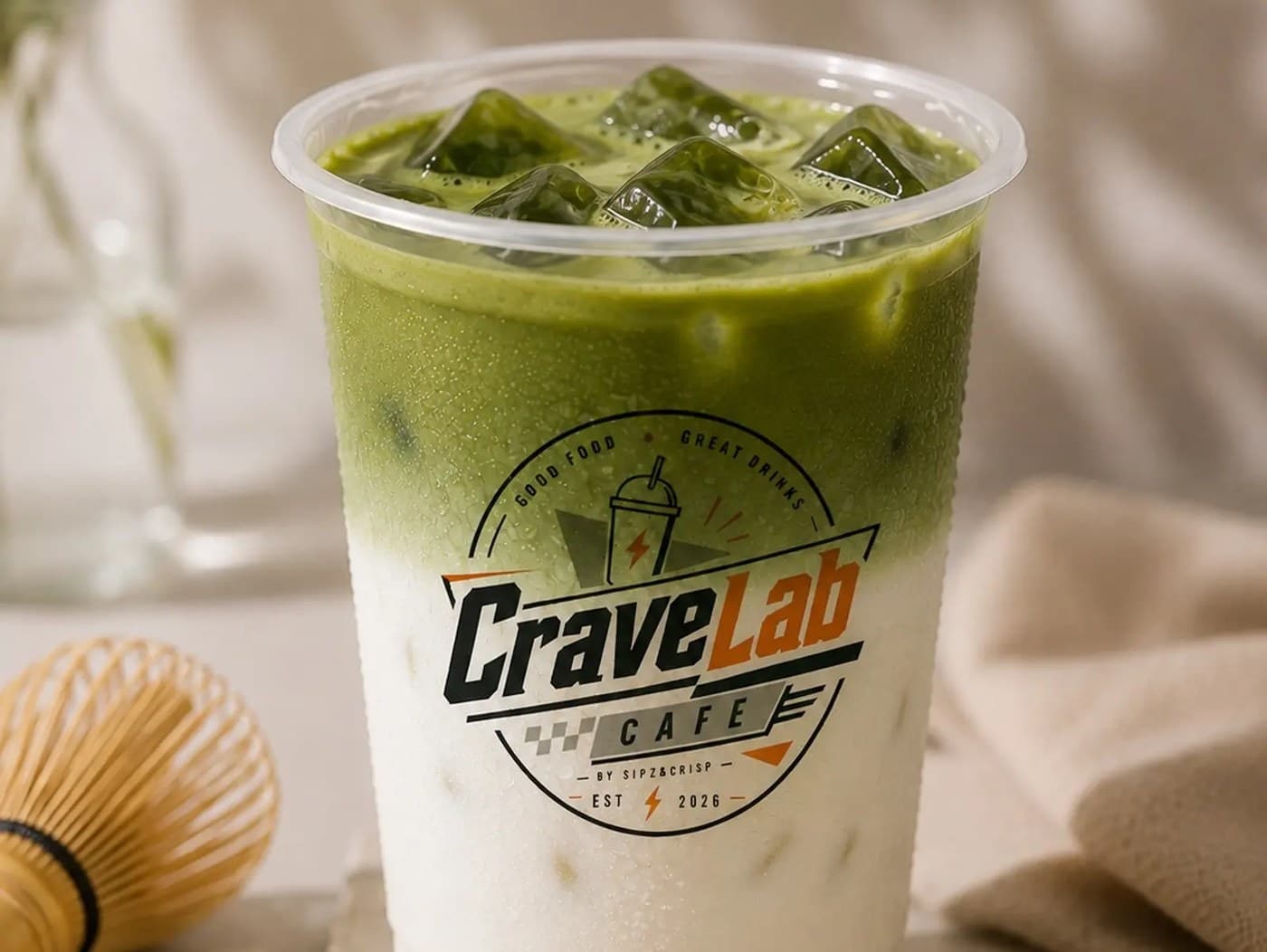 Matcha Sub Oat latte