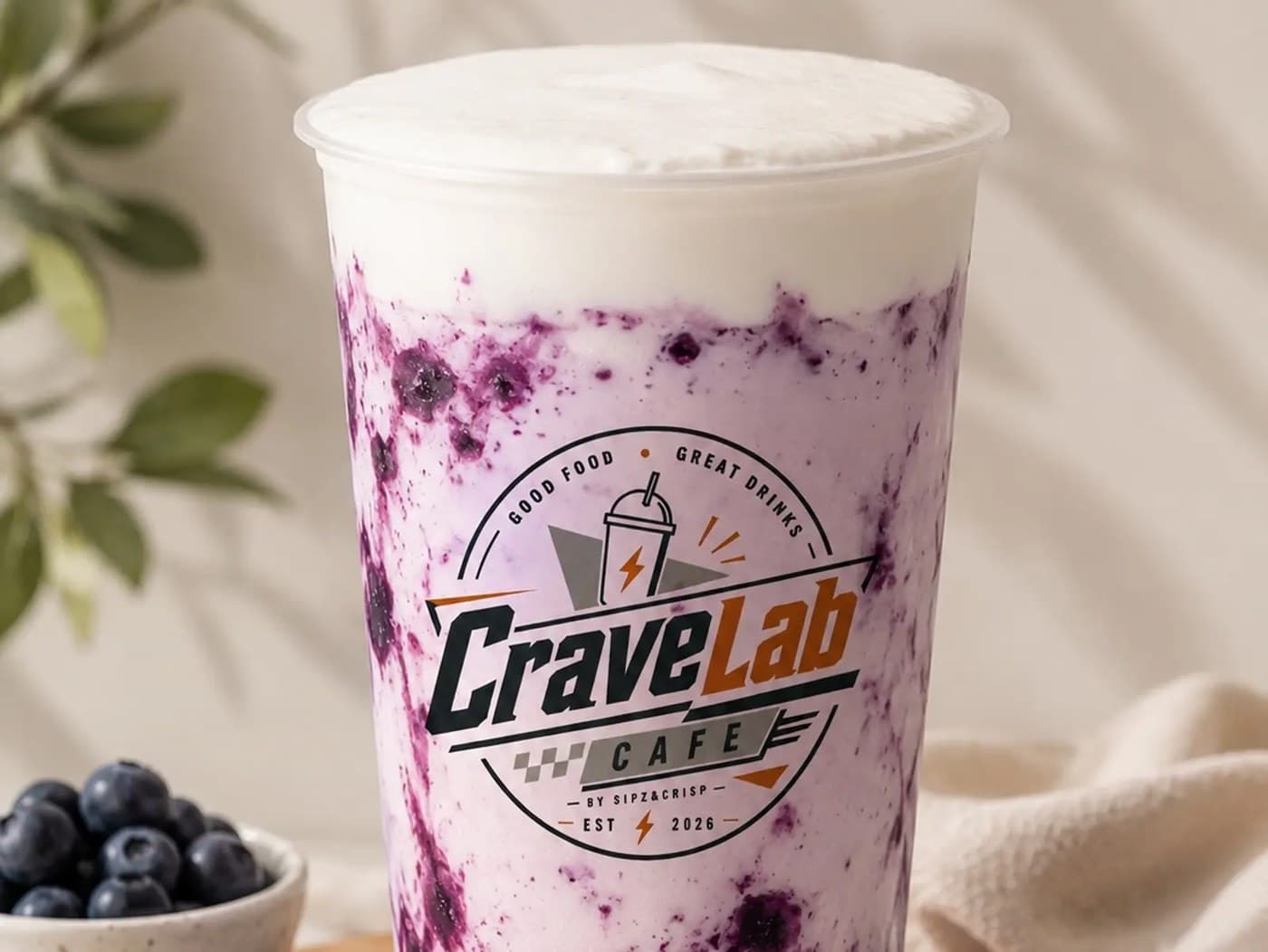 Blueberry Milk