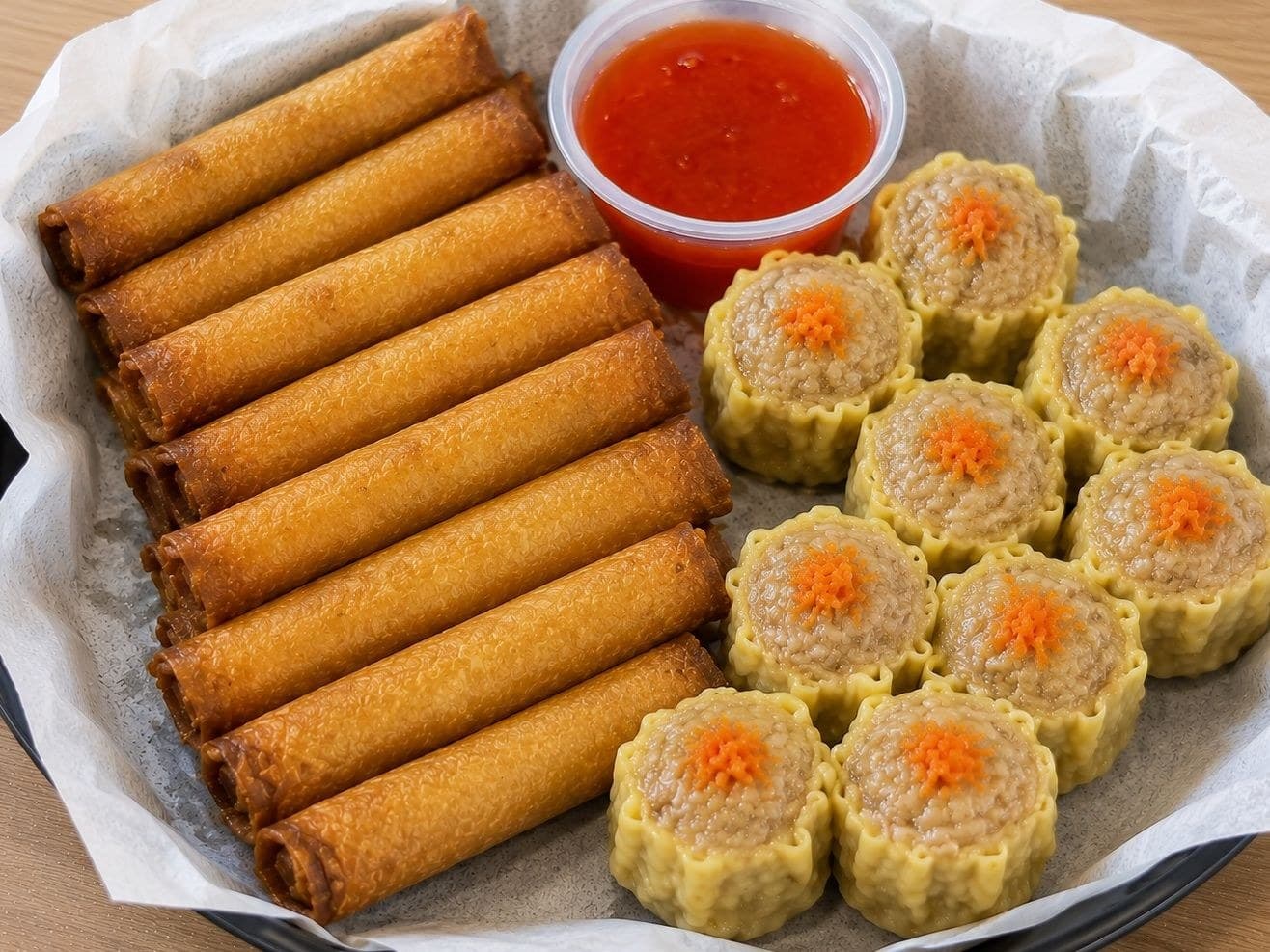Lumpia & Siomai Plate