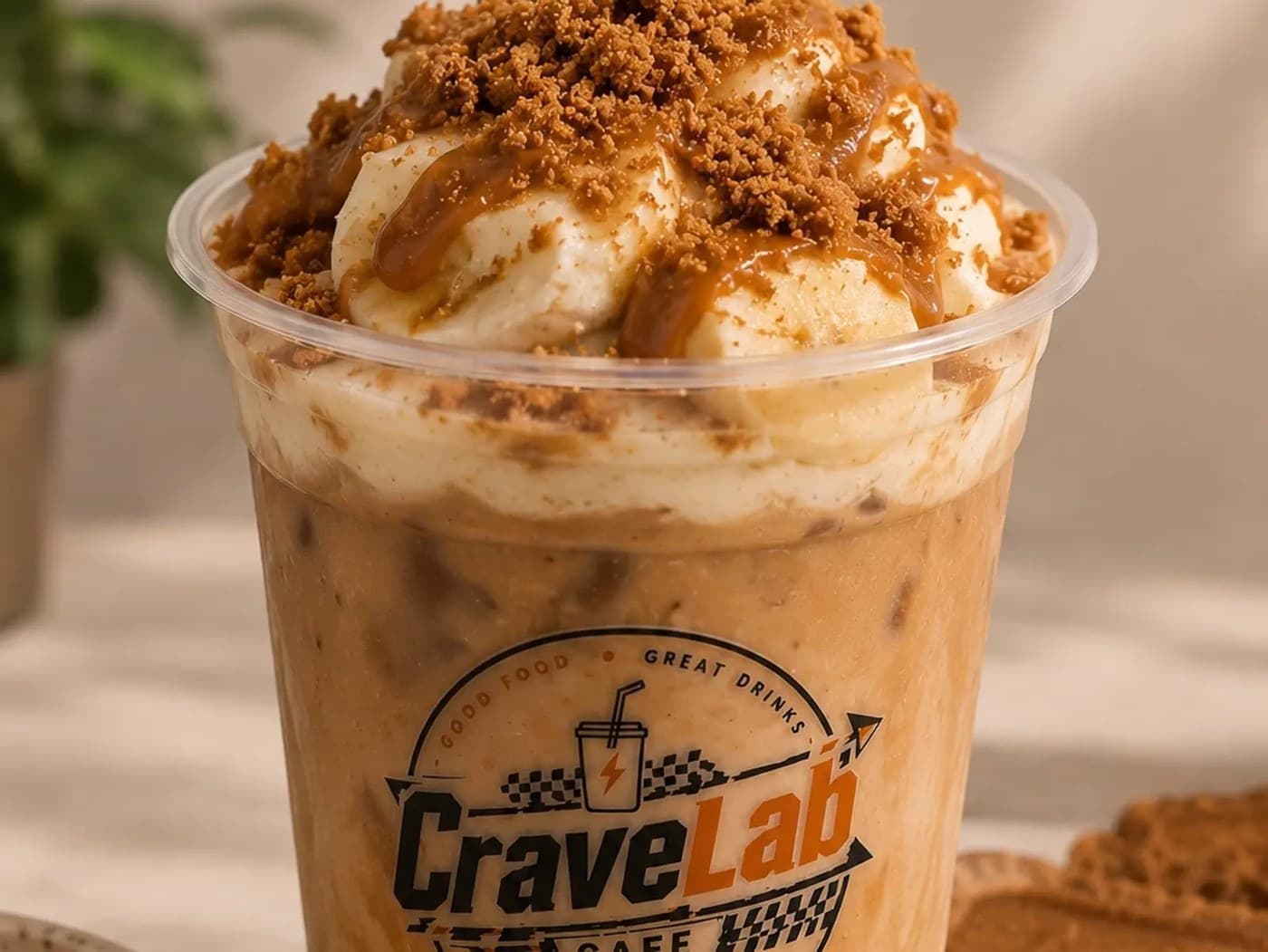 Banana Biscoff Latte
