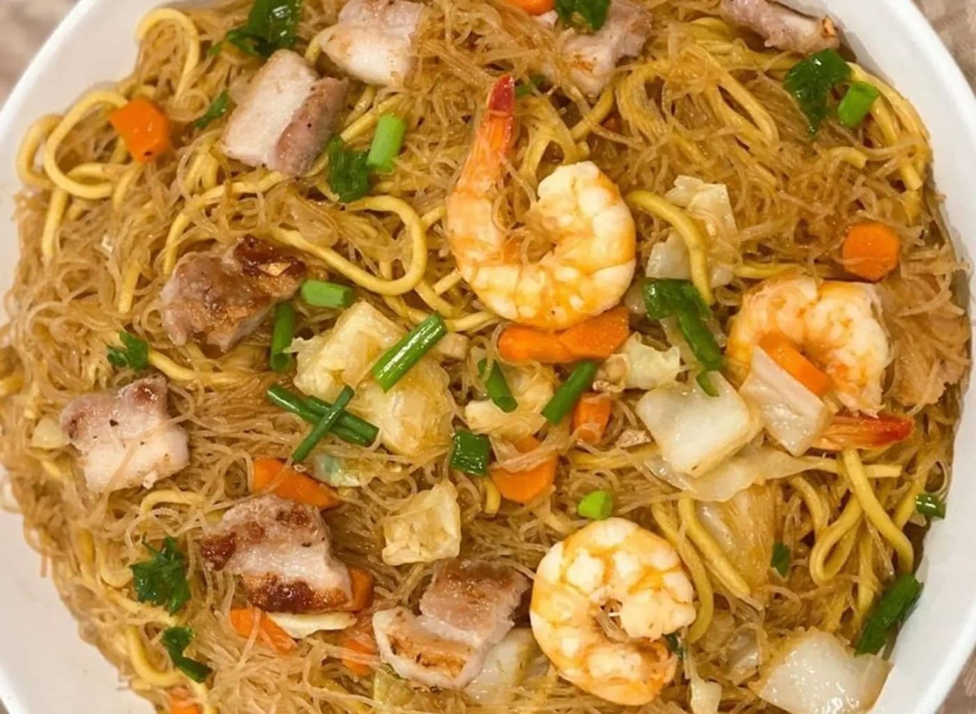 Miki-bihon with Shrimp
