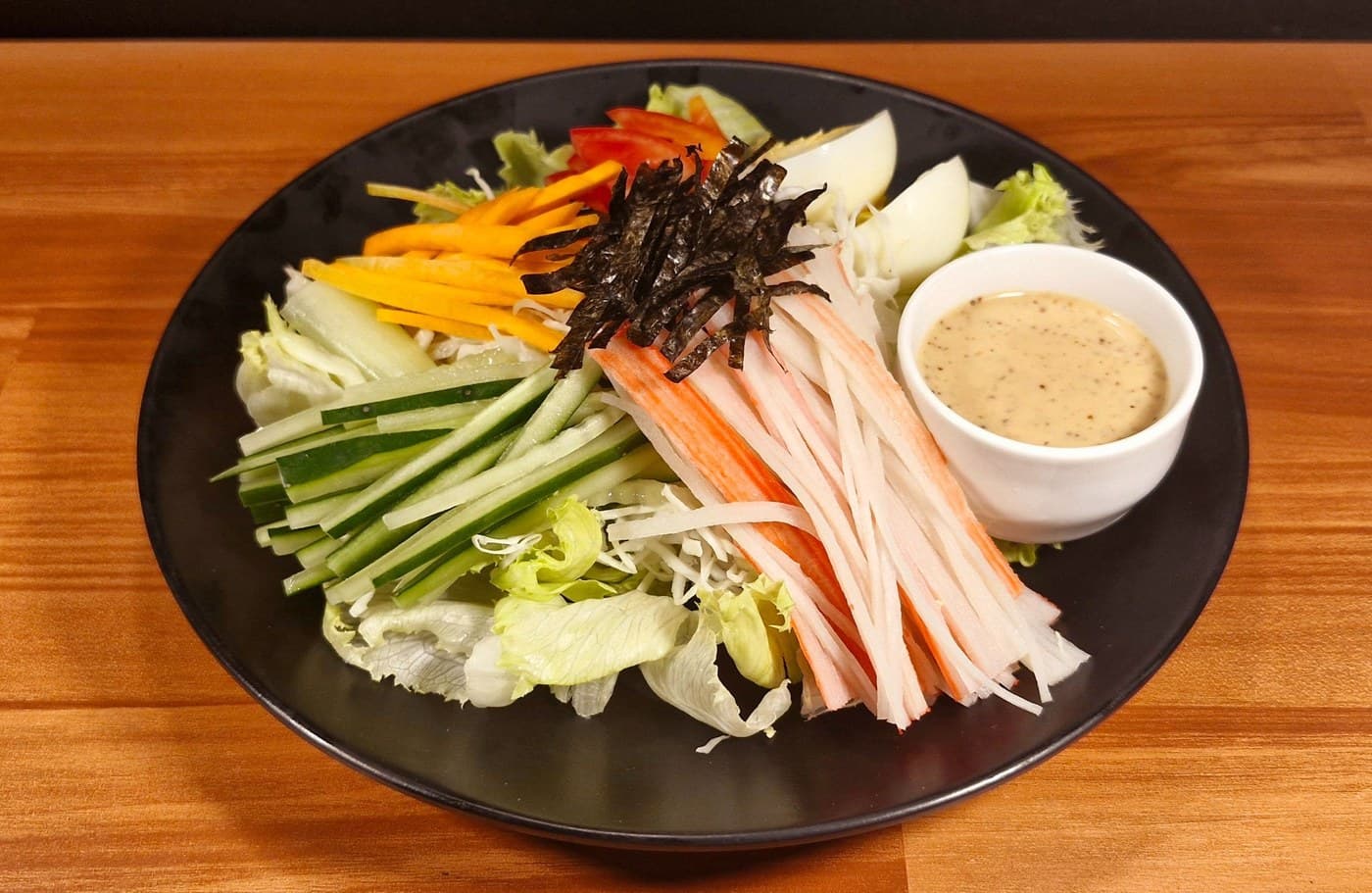 Roasted Kani Salad