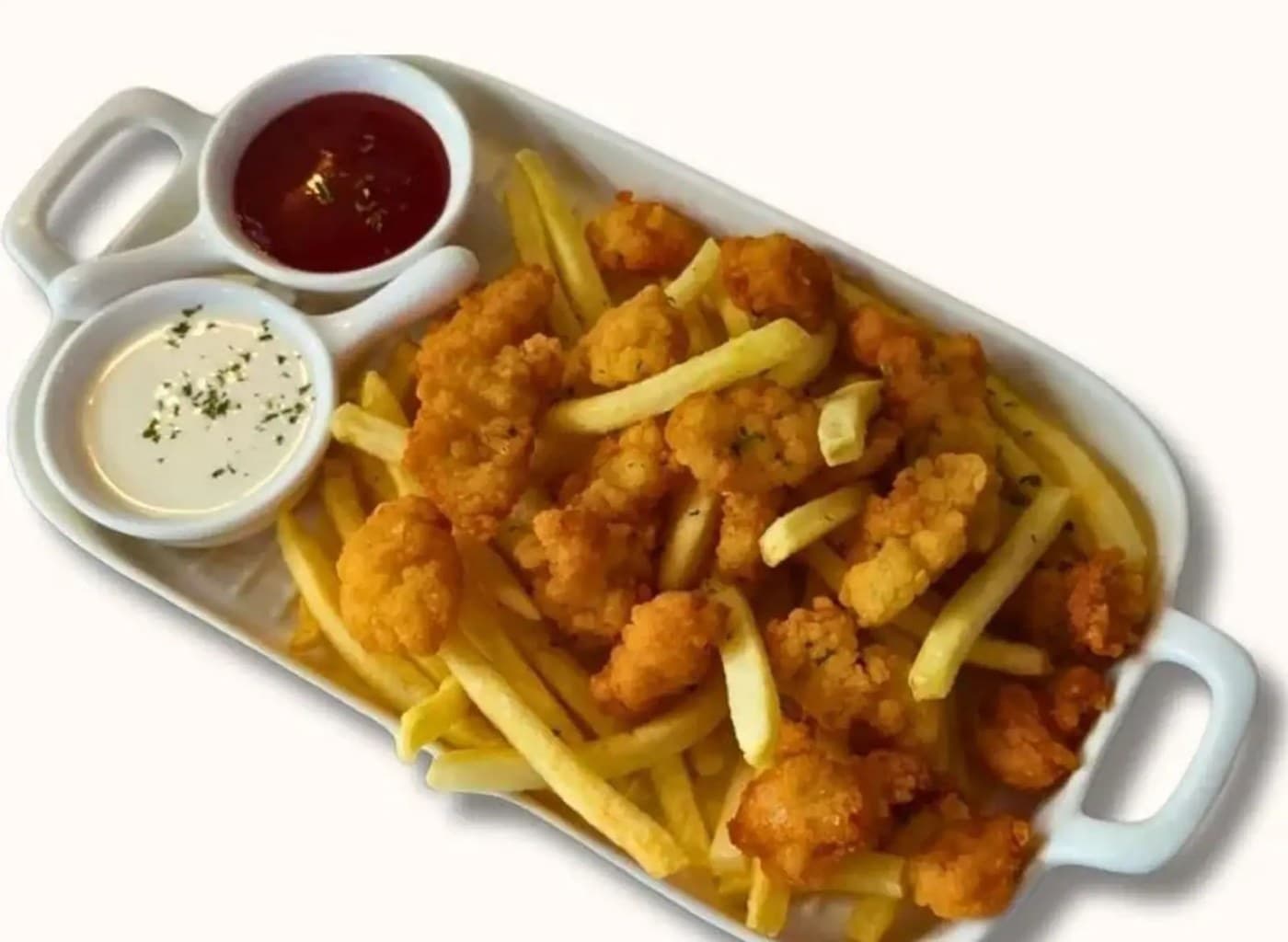 Chicken Popcorn & Fries
