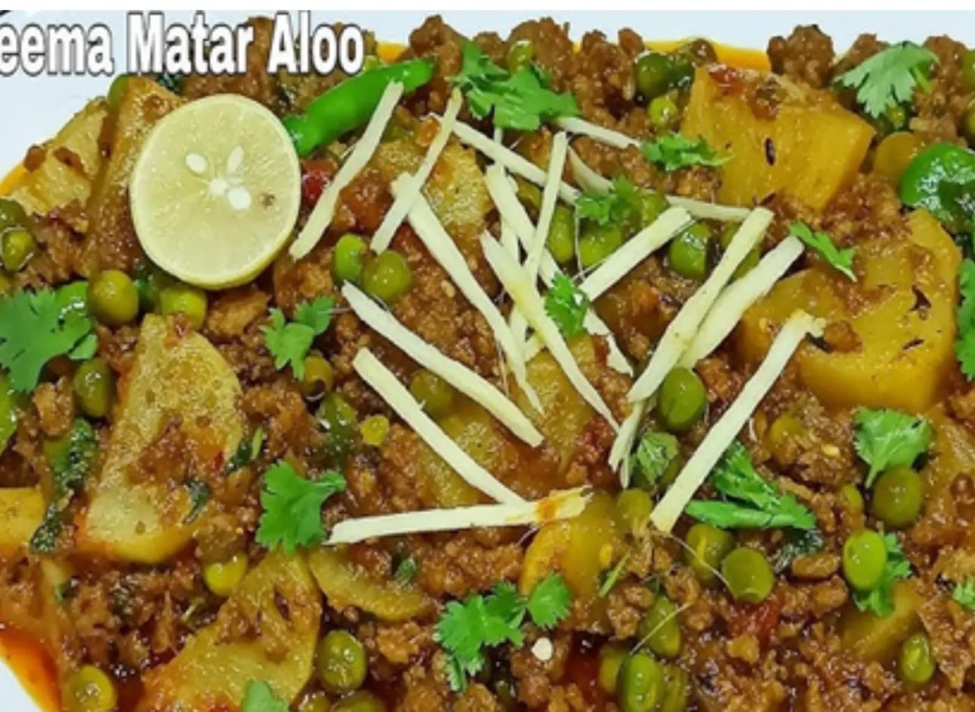 Keema Matar Aloo Beef