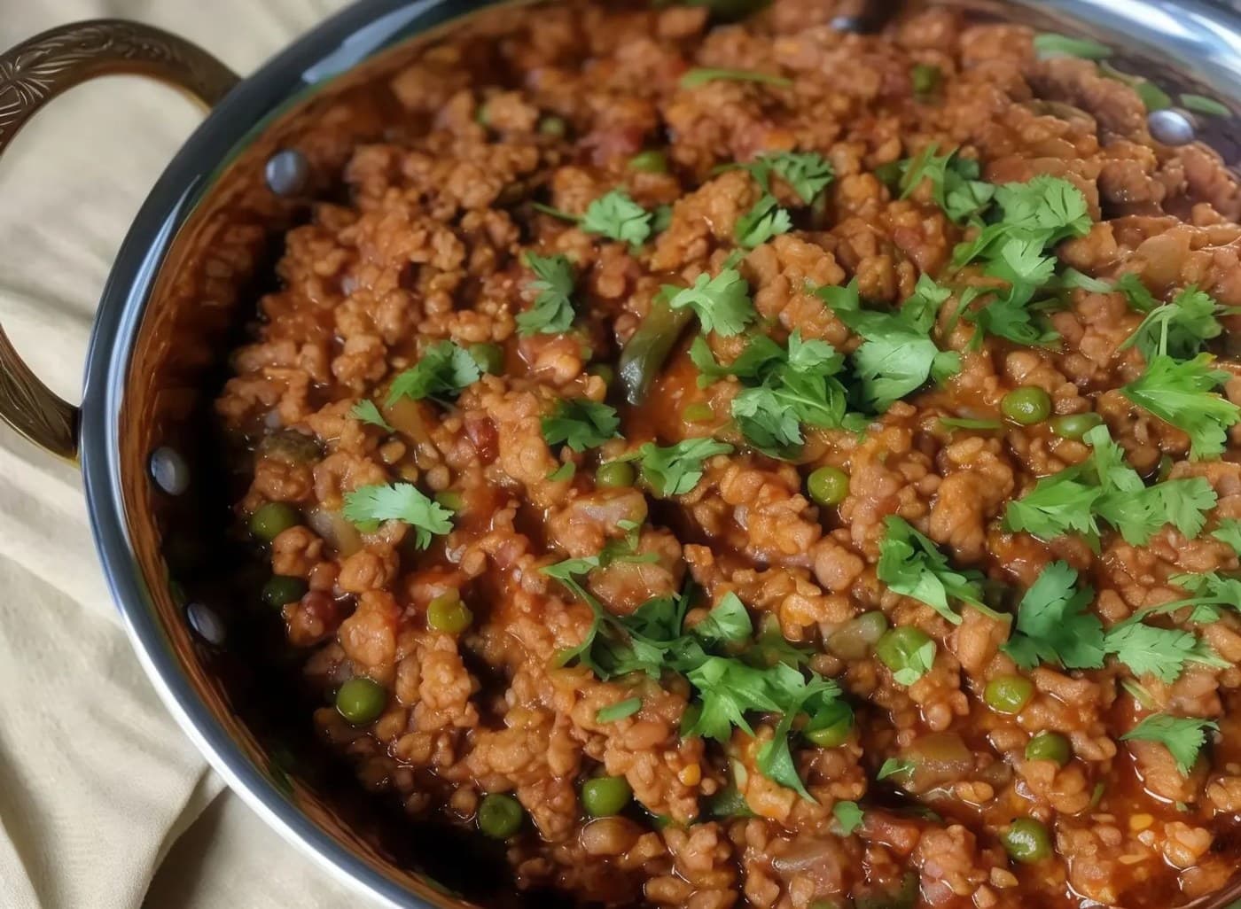 Keema Matar Beef