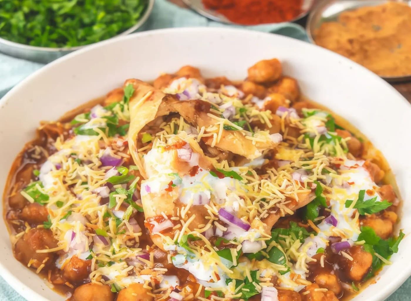 Samosa Chaat