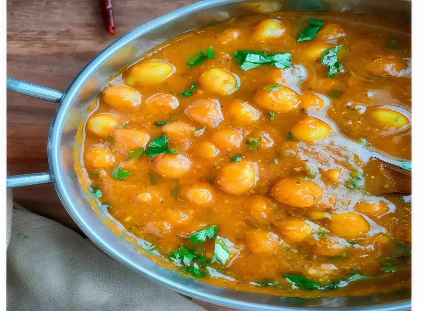 White Chana Masala