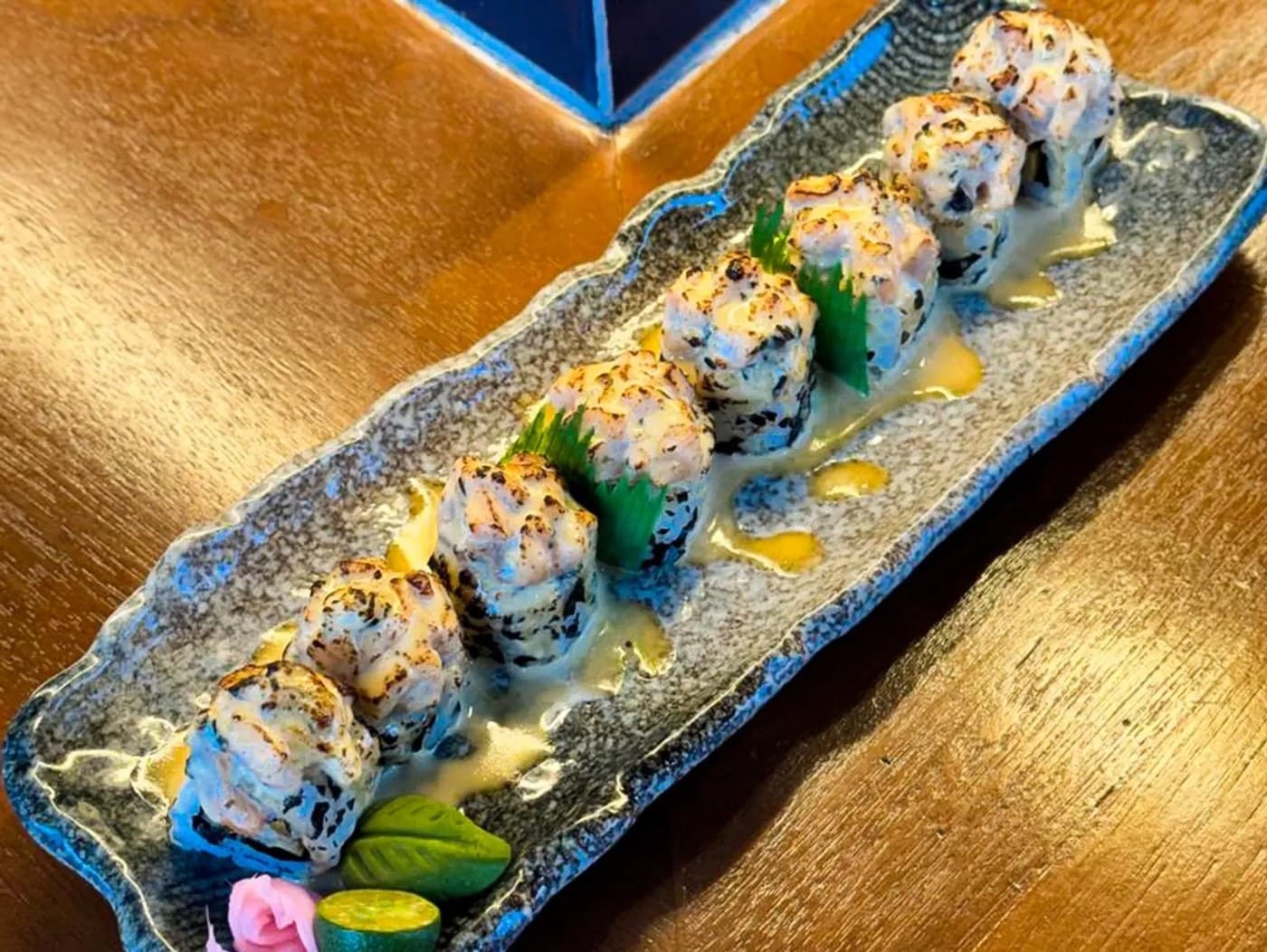 Salmon Aburi - 8pcs