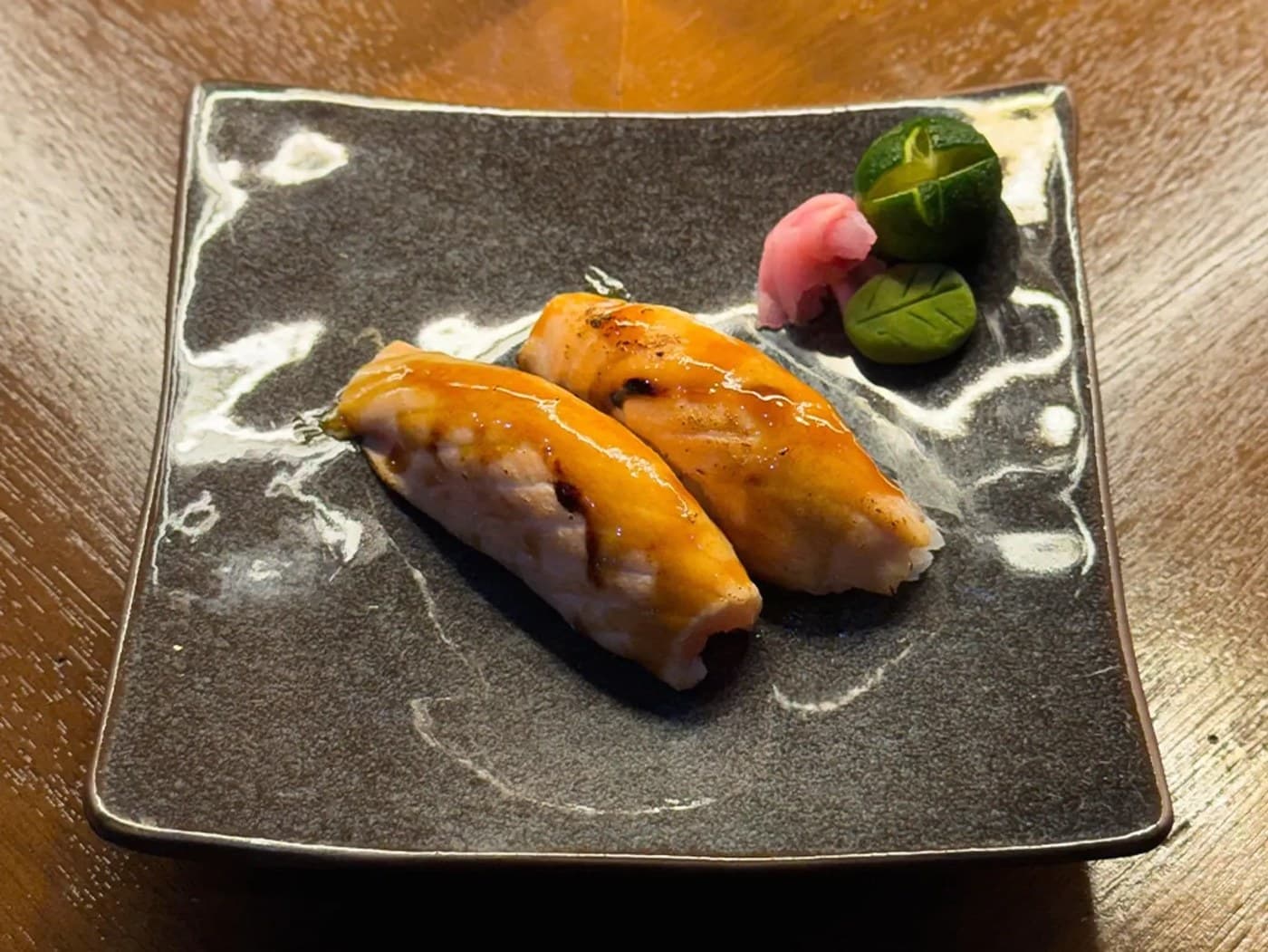 Aburi Salmon Nigiri