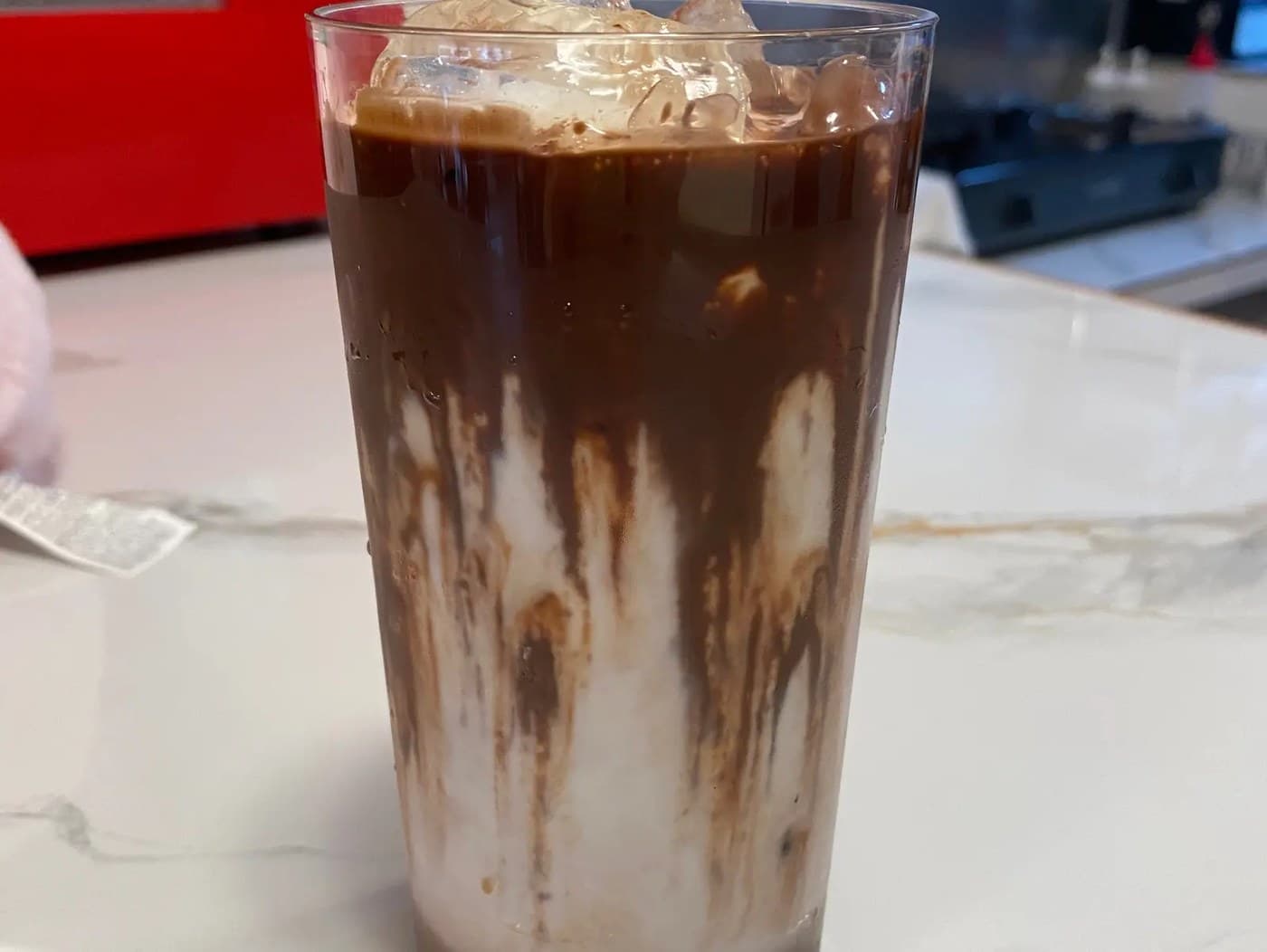 Iced Chocolate Falls
