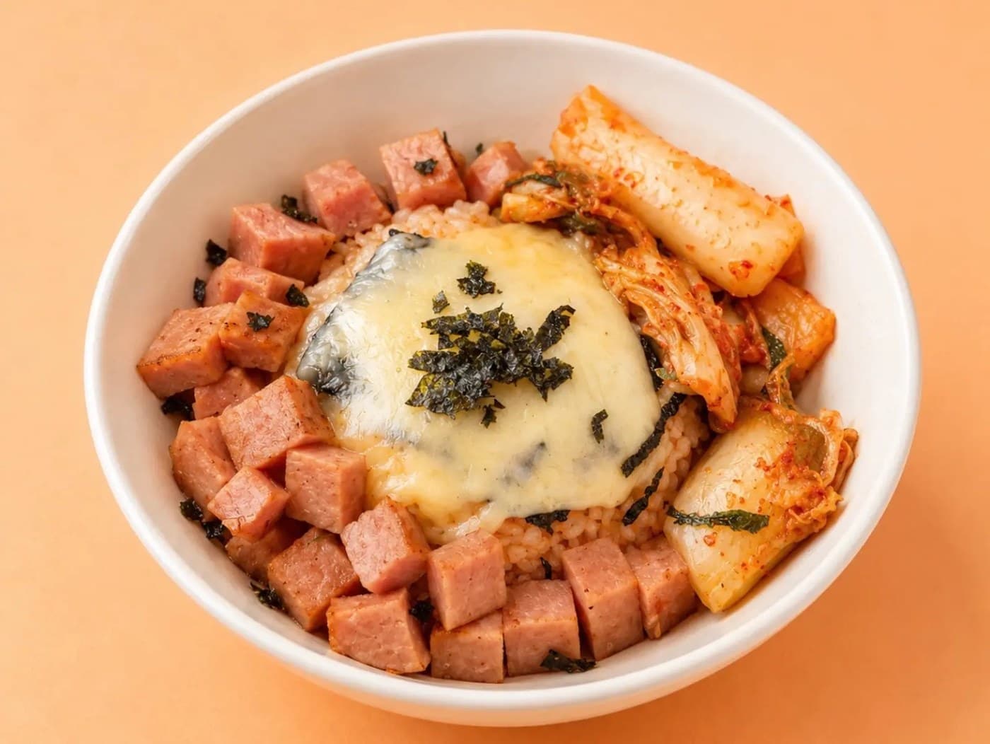 Cheesy Spam Bowl