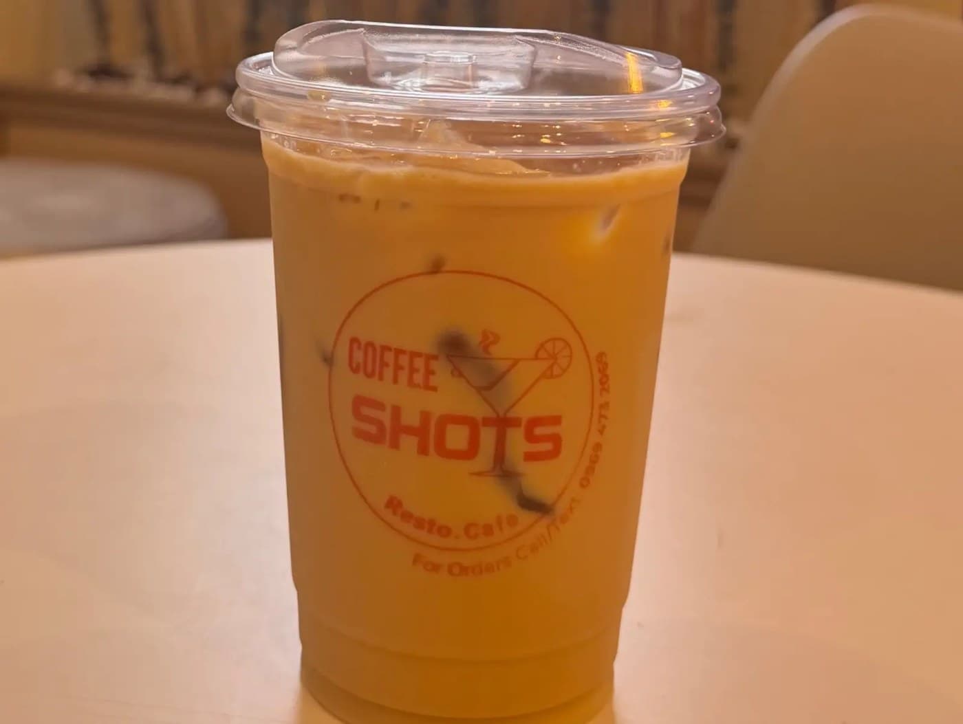 Iced Macadamia Nut Latte