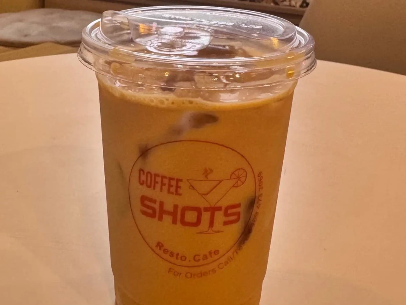 Iced Hazelnut Latte